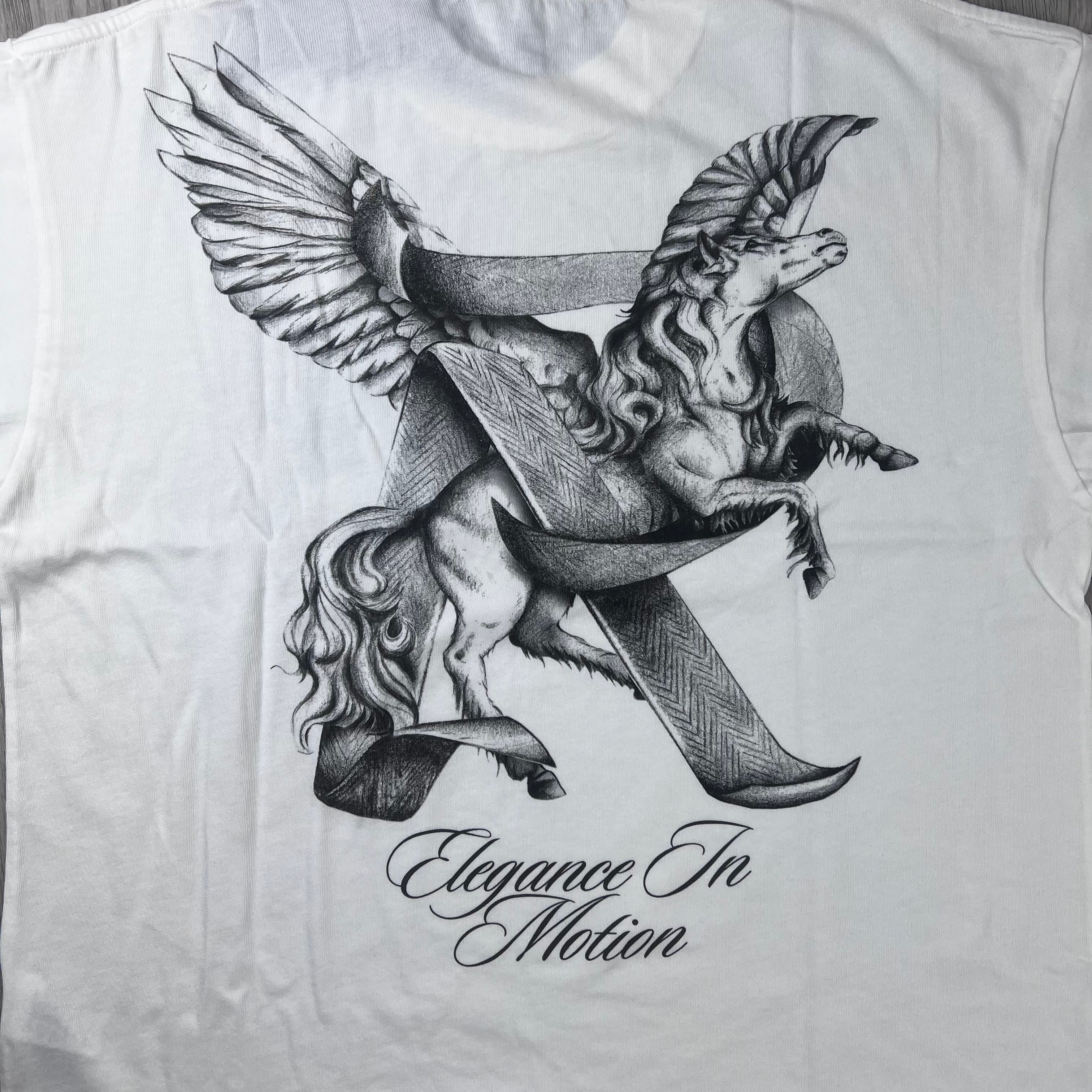 Represent 'Motion' T-Shirt - Flat White