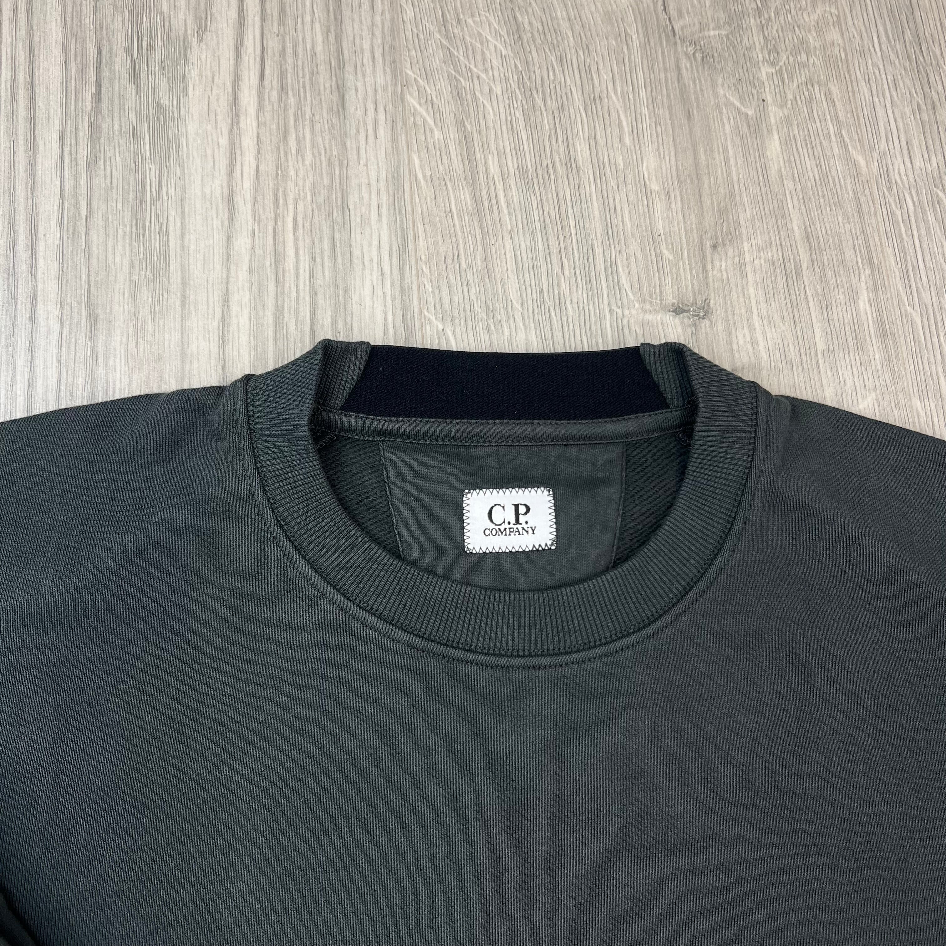 CP Company Raised Fleece Tracksuit - Raven