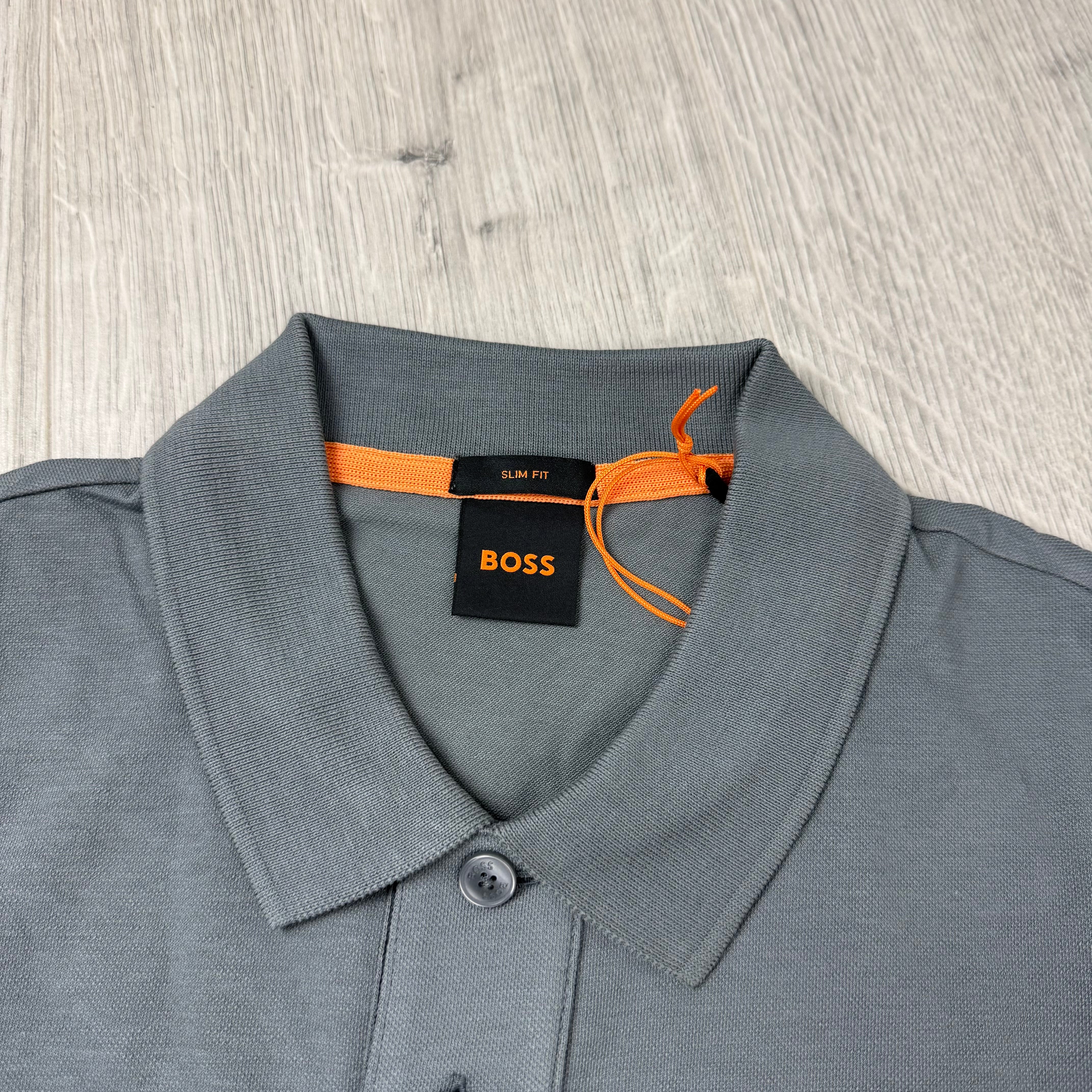 Hugo Boss Polo Shirt - Open Grey