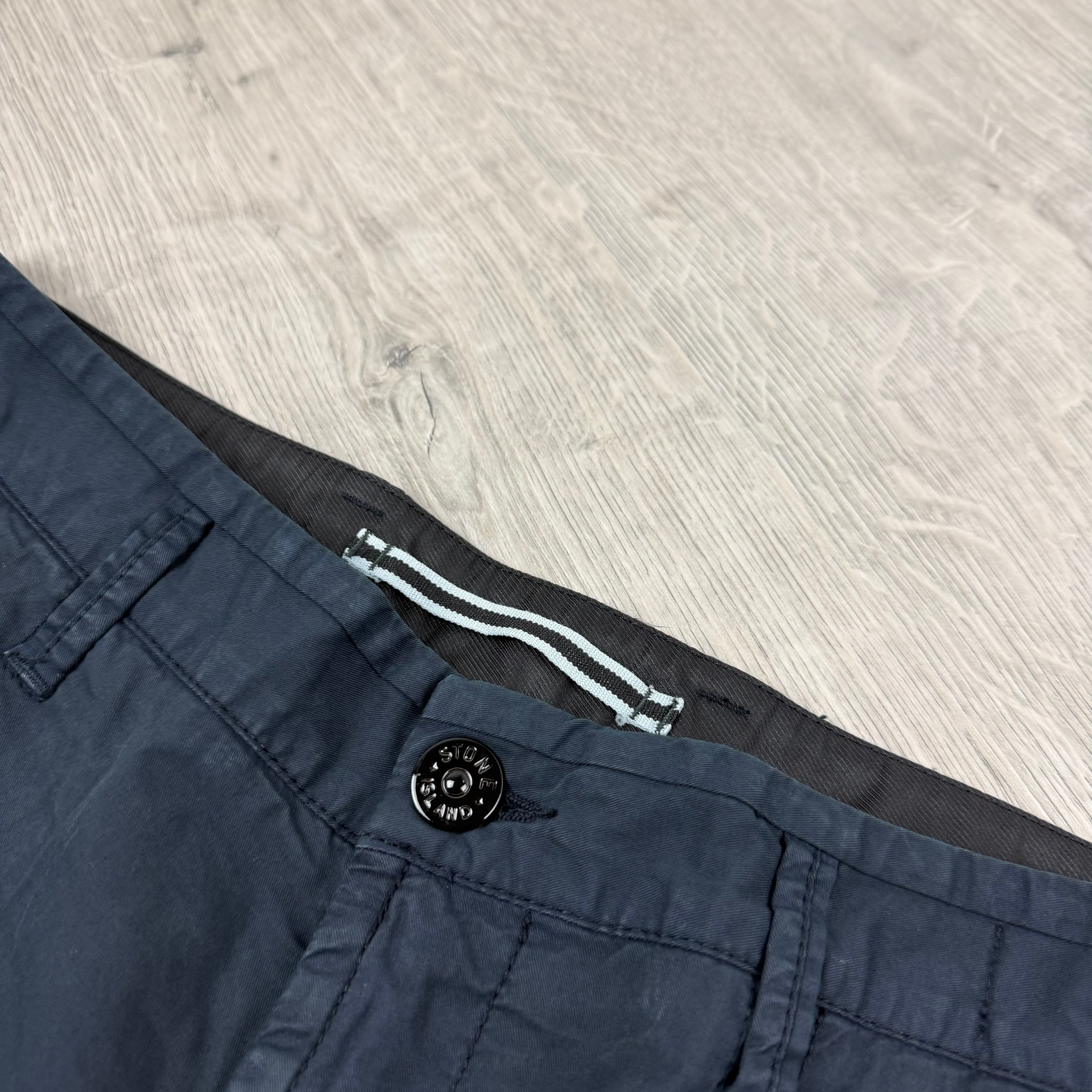 Stone Island Cargo Trousers - Navy
