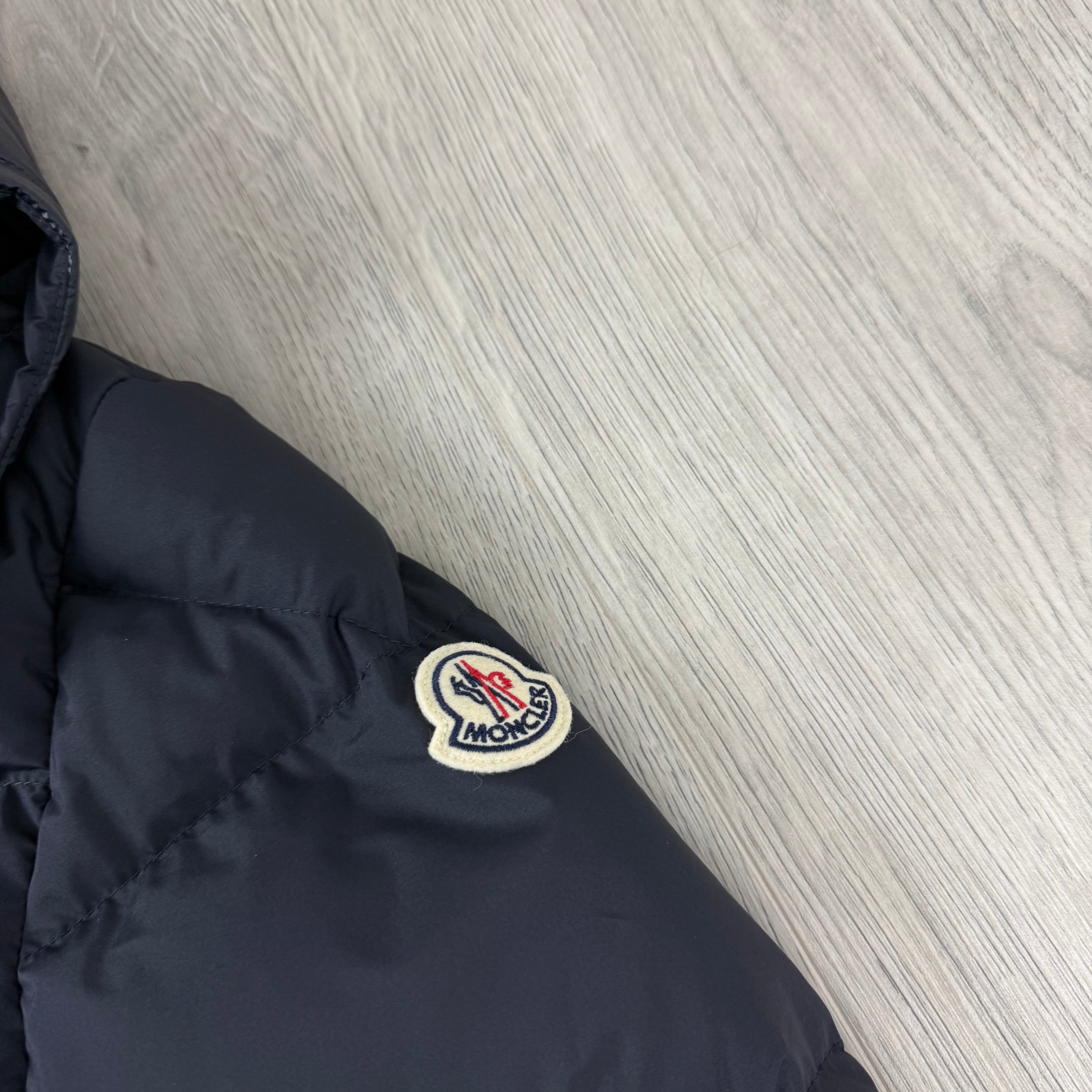 Moncler Junior Barin Coat - Navy