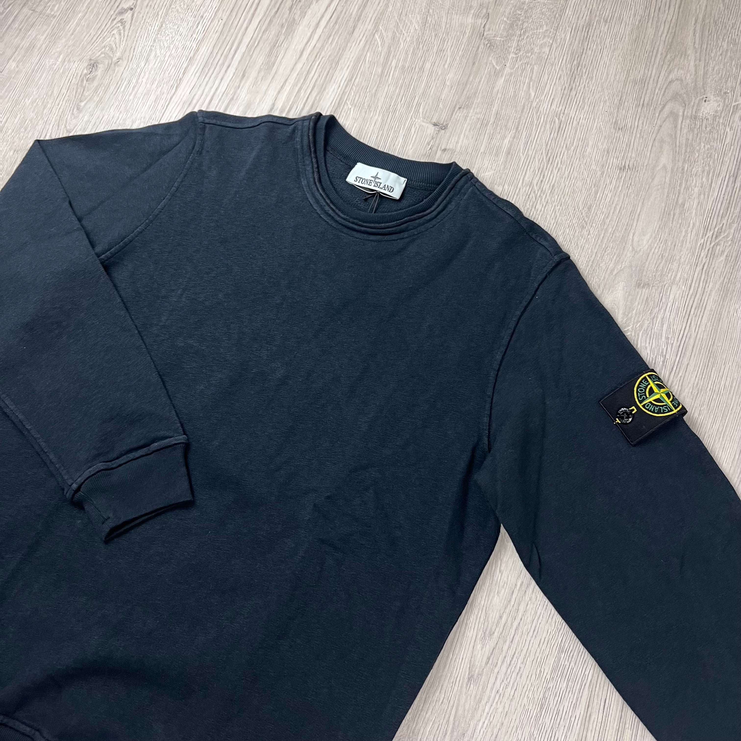 Stone Island Malife 'Old' Sweatshirt - Navy