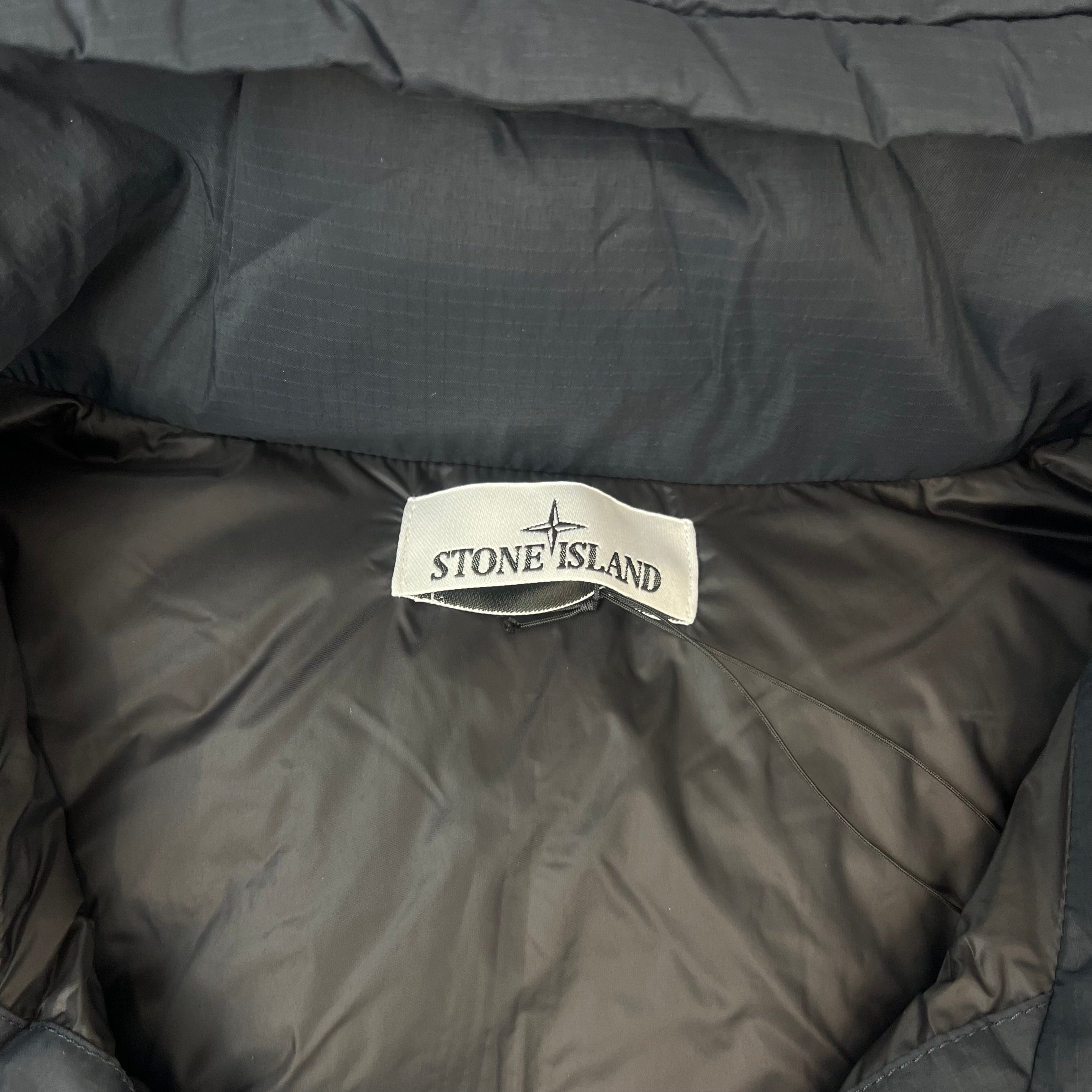 Stone Island Ripstop Down Jacket - Navy