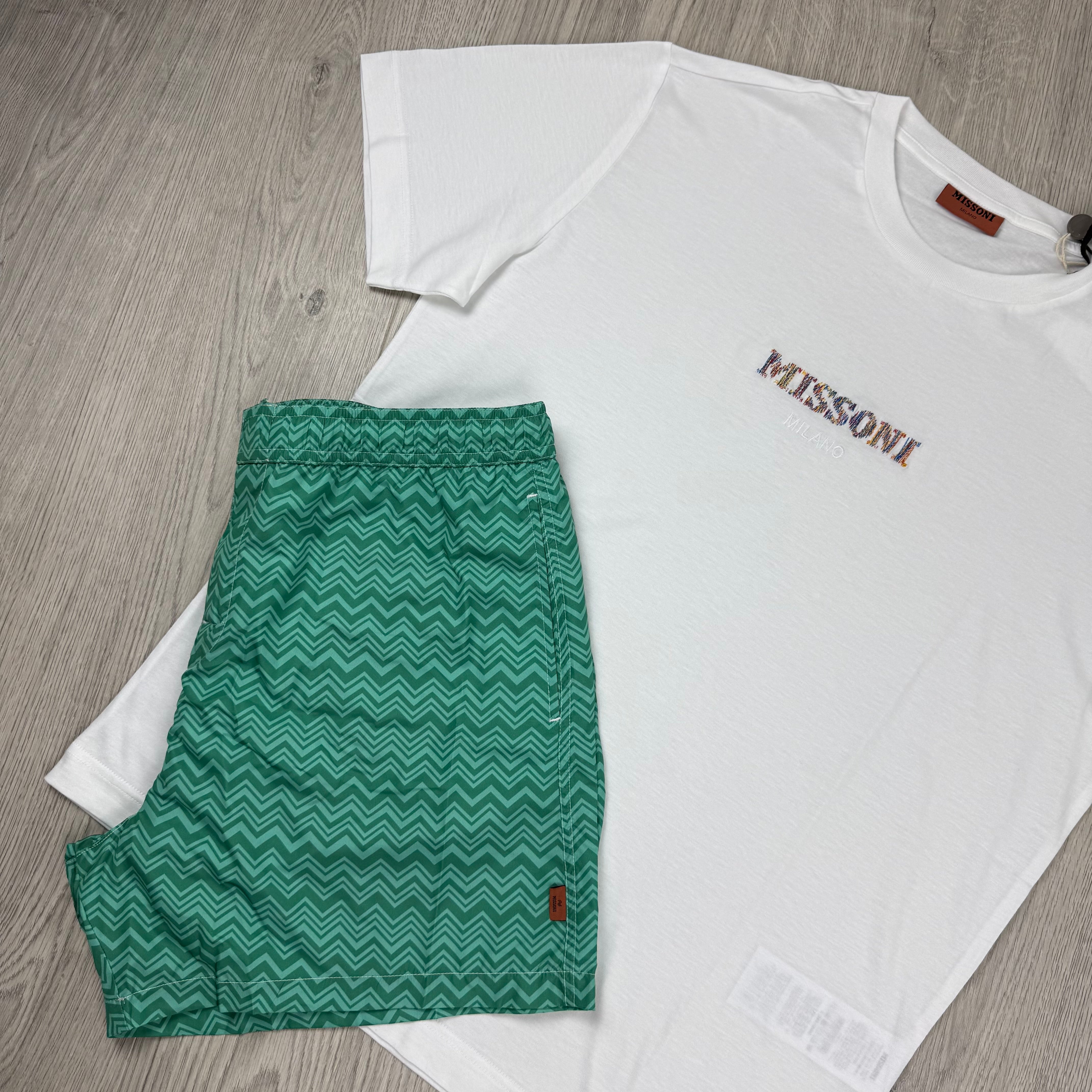 Missoni Holiday Set - White/Green