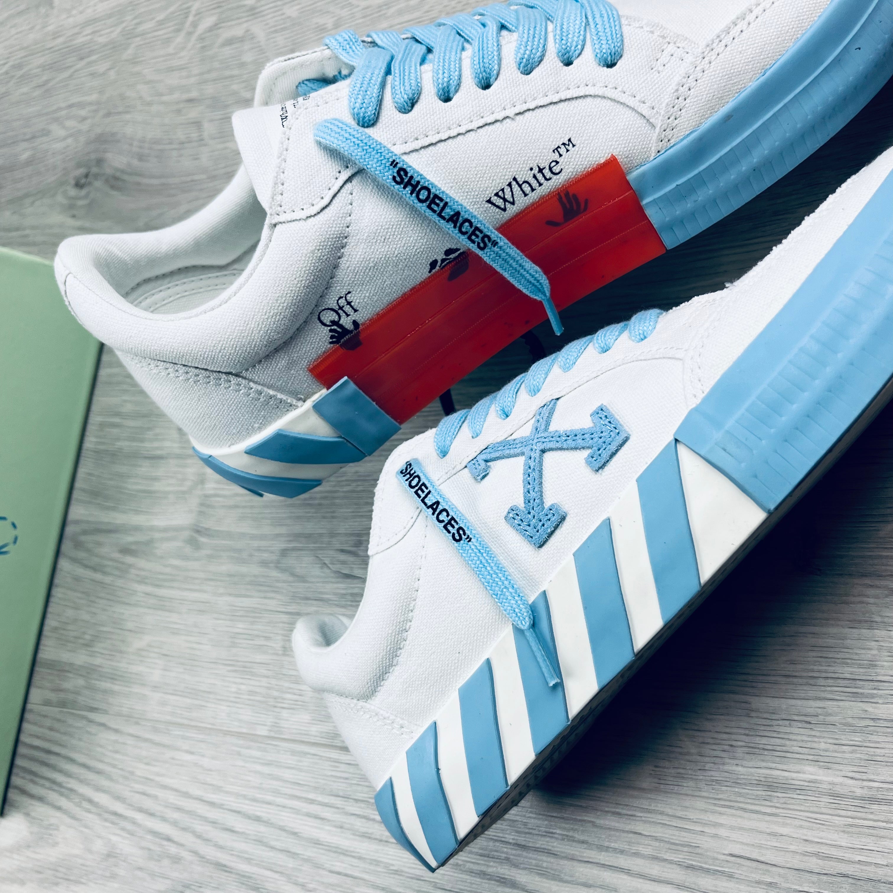 Off-White Canvas Sneakers