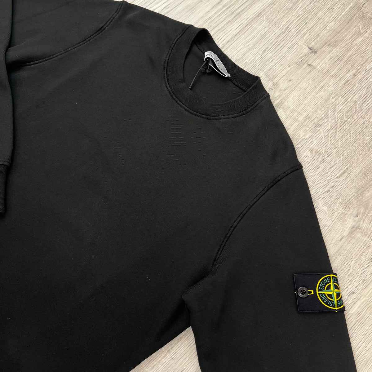 Stone Island Dyed Sweatshirt - Black