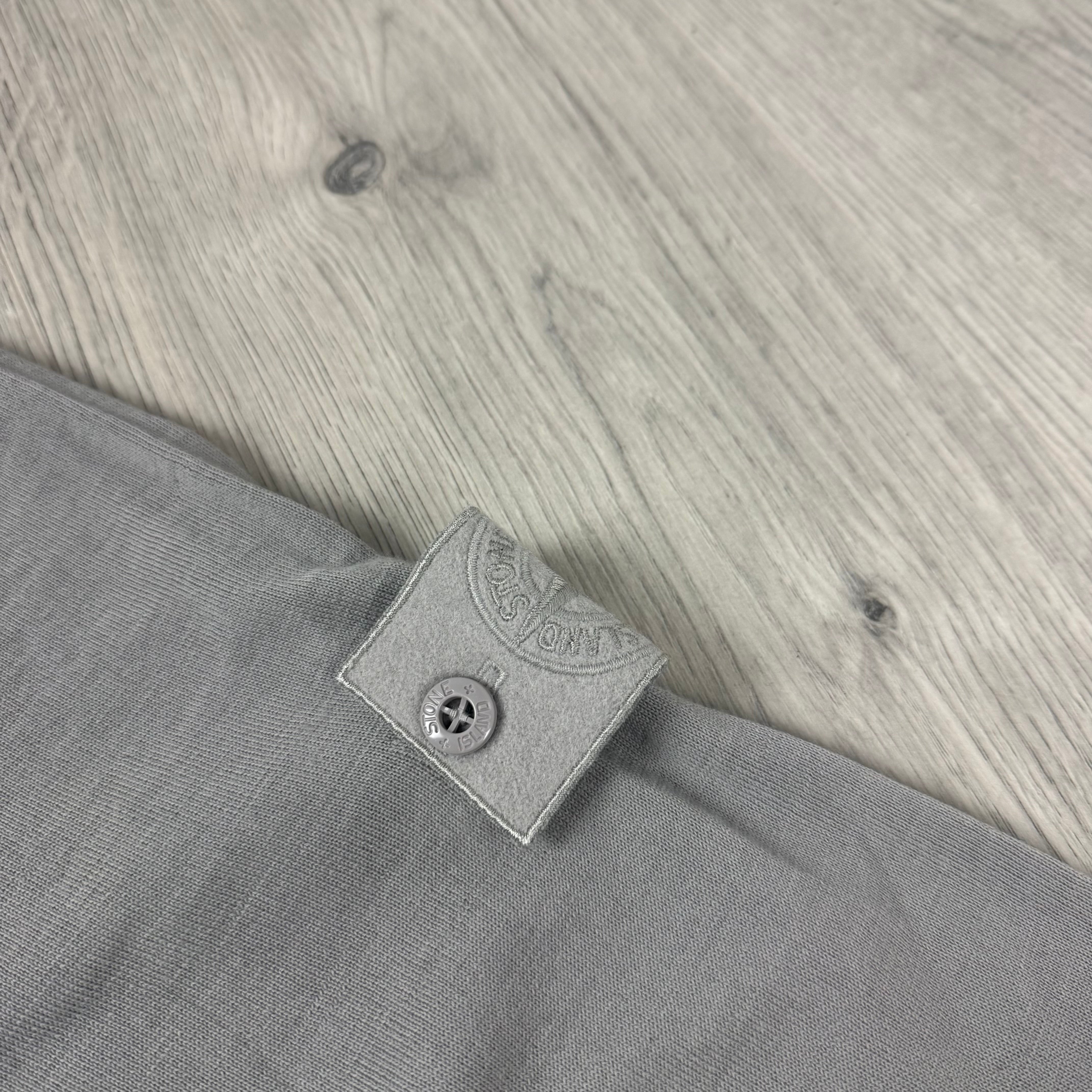 Stone Island Ghost Knit Polo Shirt - Grey