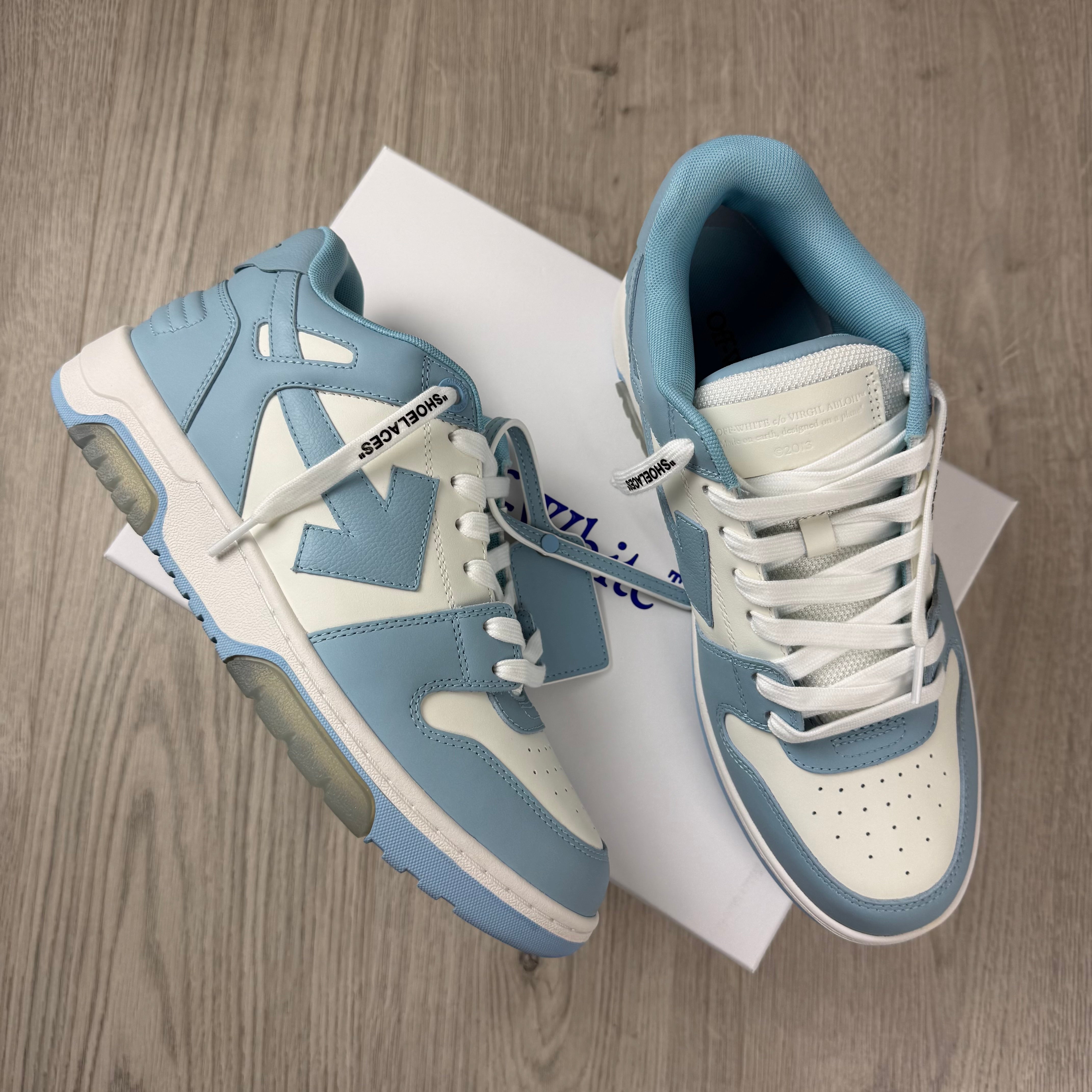 Off-White 'Out Of Office' Sneakers - White/Blue