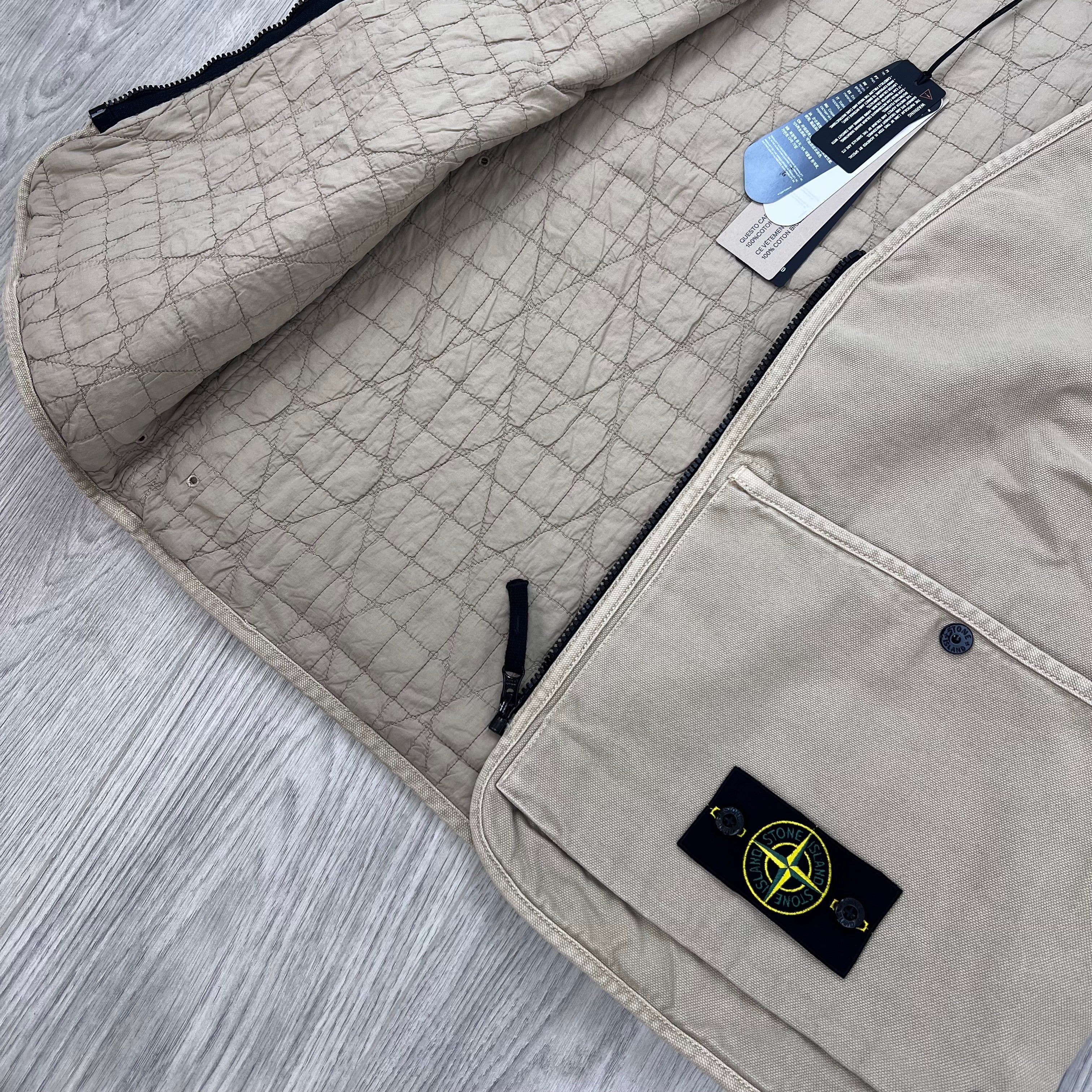 Stone Island Panama Gilet - Desert