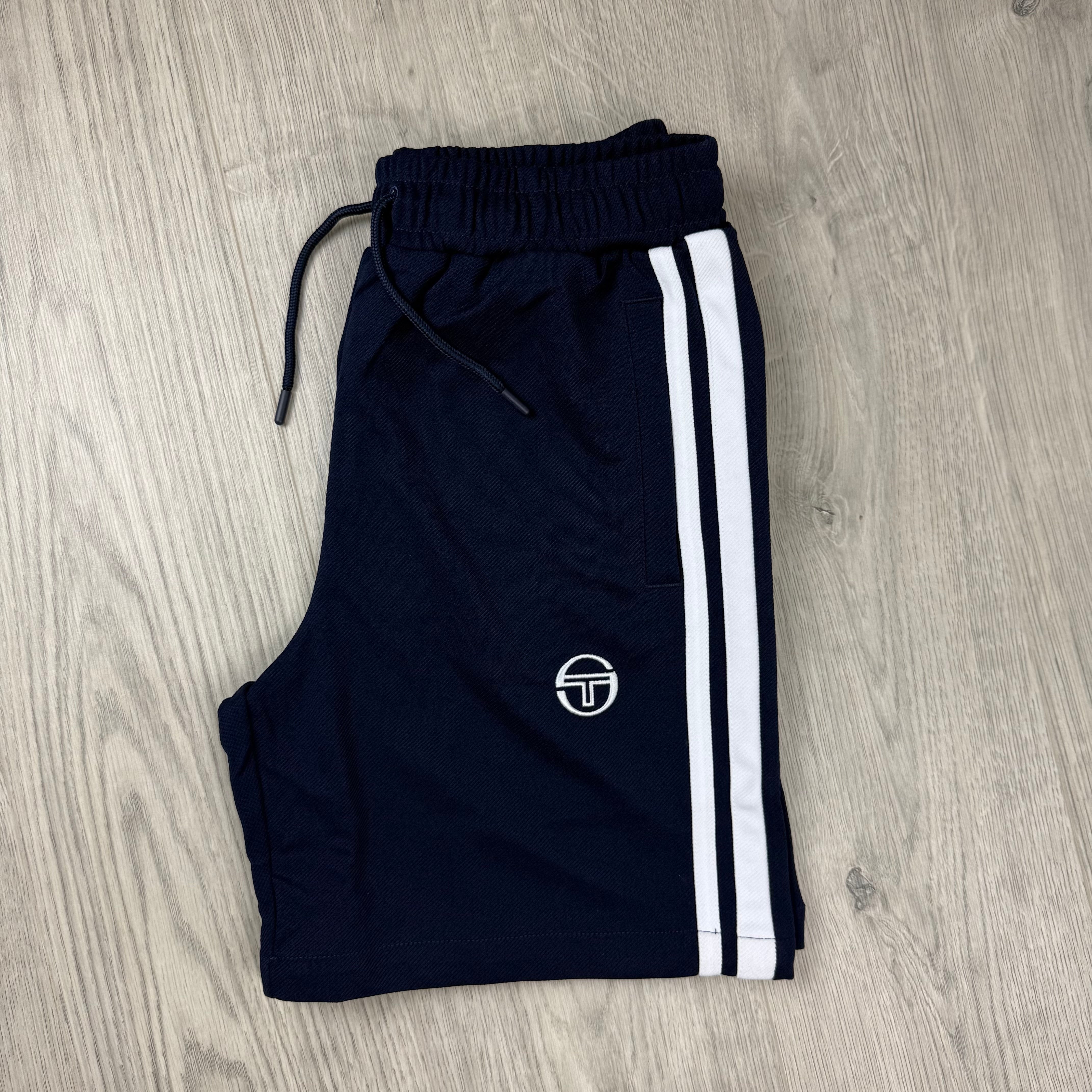 Sergio Tacchini 'Pietrapertosa' Jersey Shorts - Maritime Blue