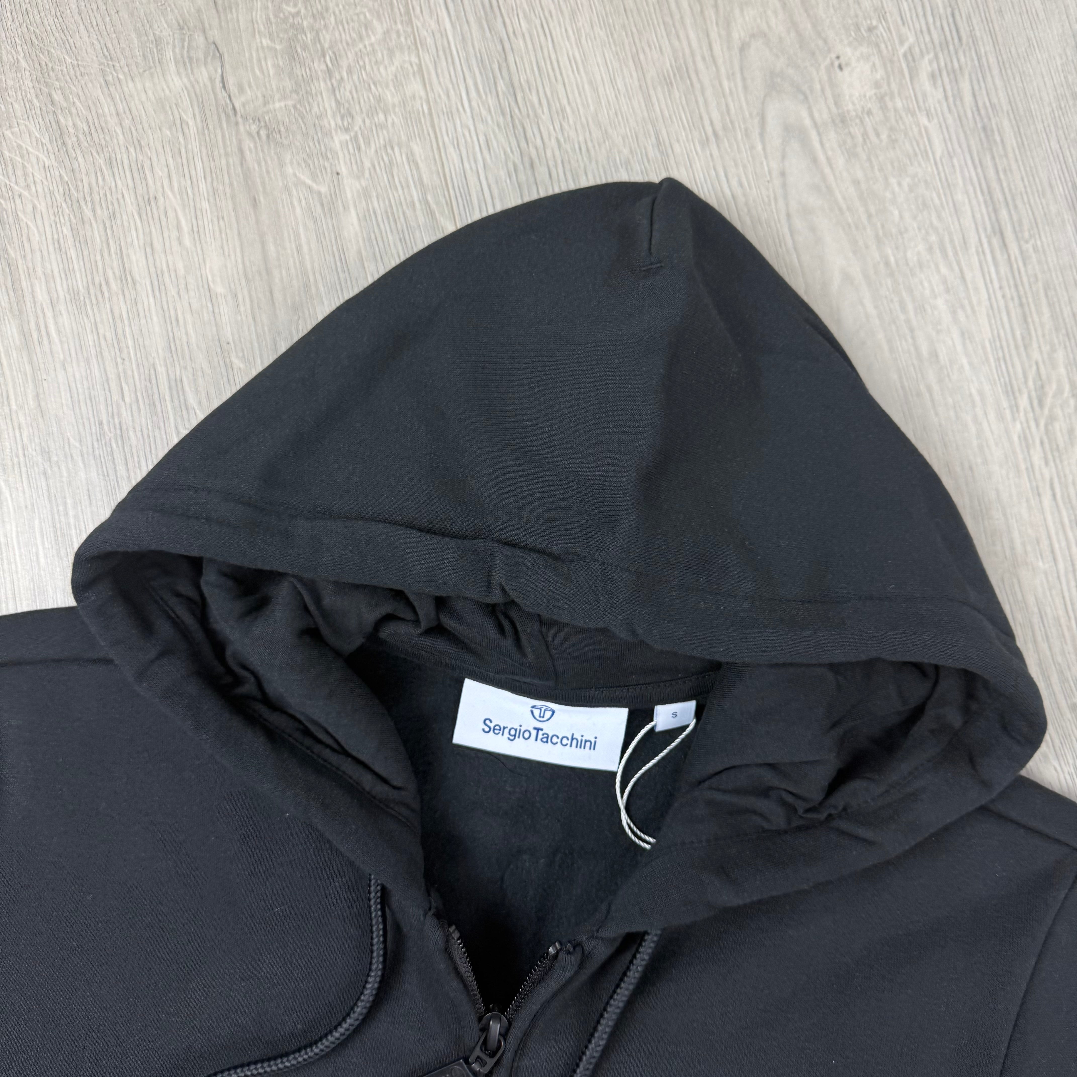 Sergio Tacchini 'Cipresso' Hoodie - Black