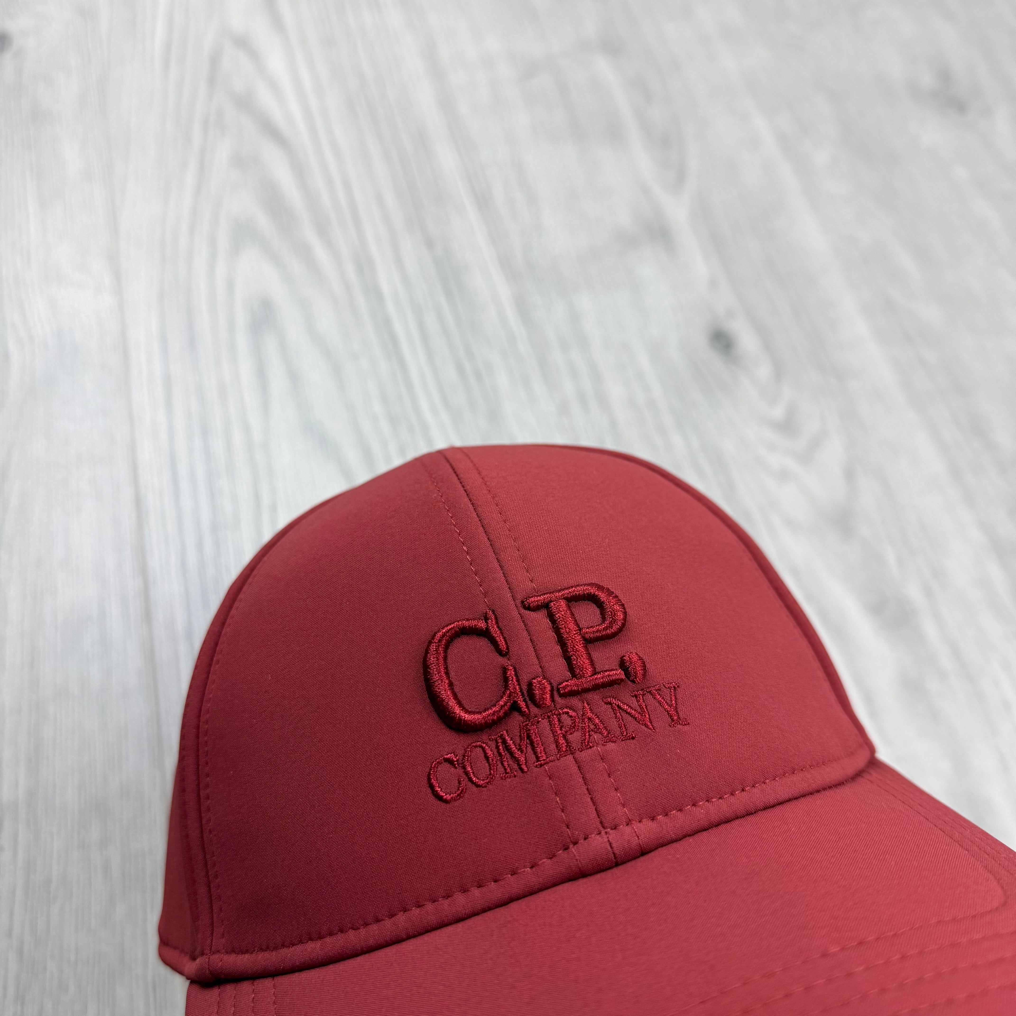 CP Company Junior Baseball Cap - Ketchup