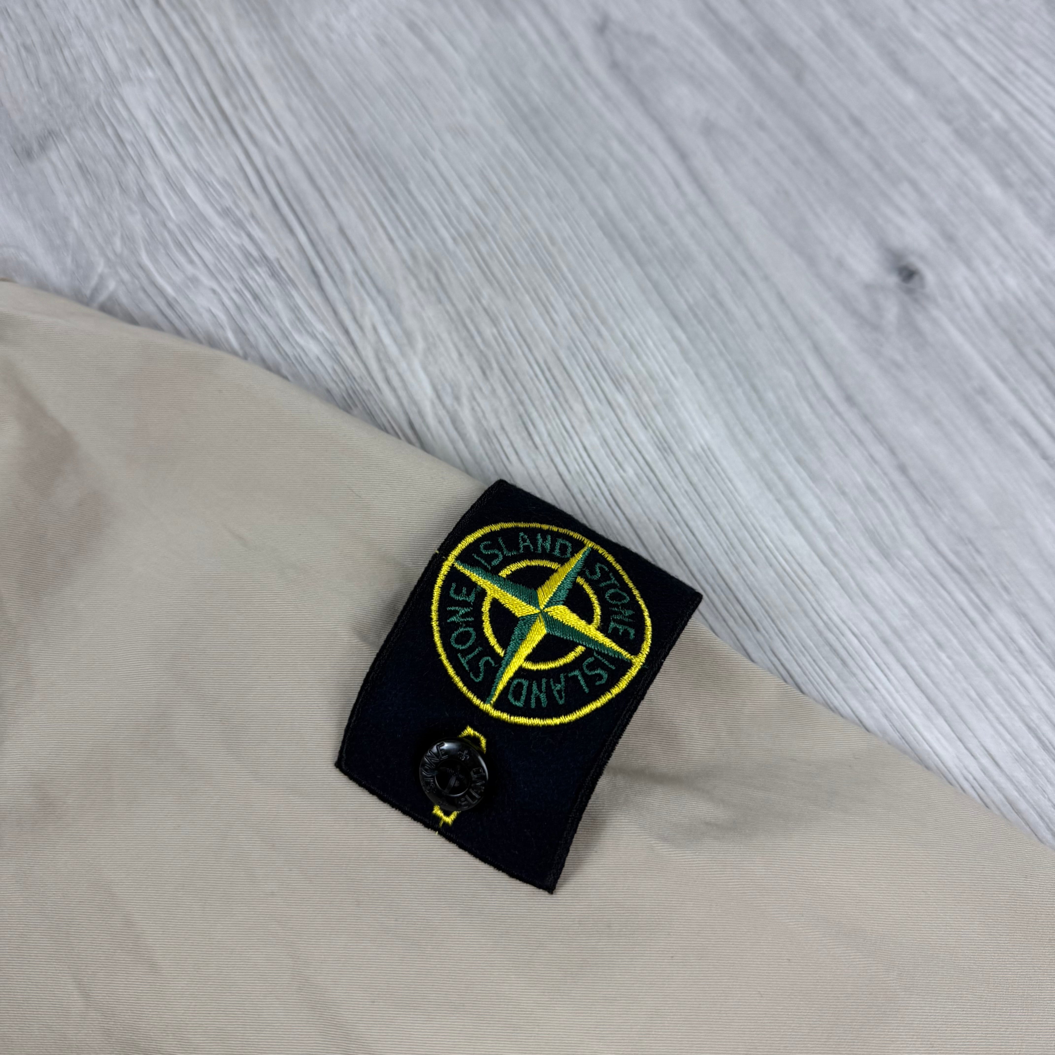 Stone Island Zip Overshirt - Desert