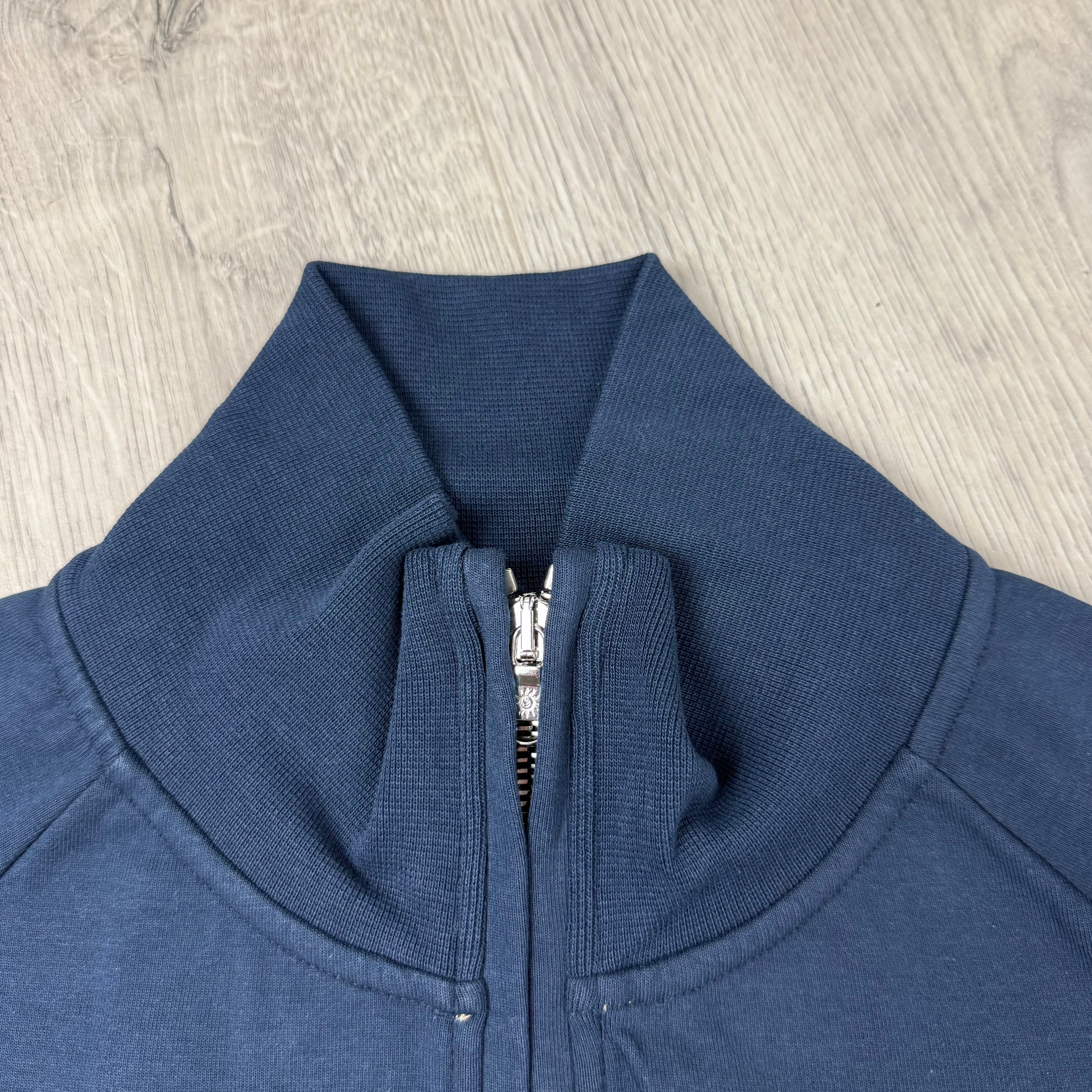 Sandbanks 'Interlock' Zip Sweatshirt - Navy