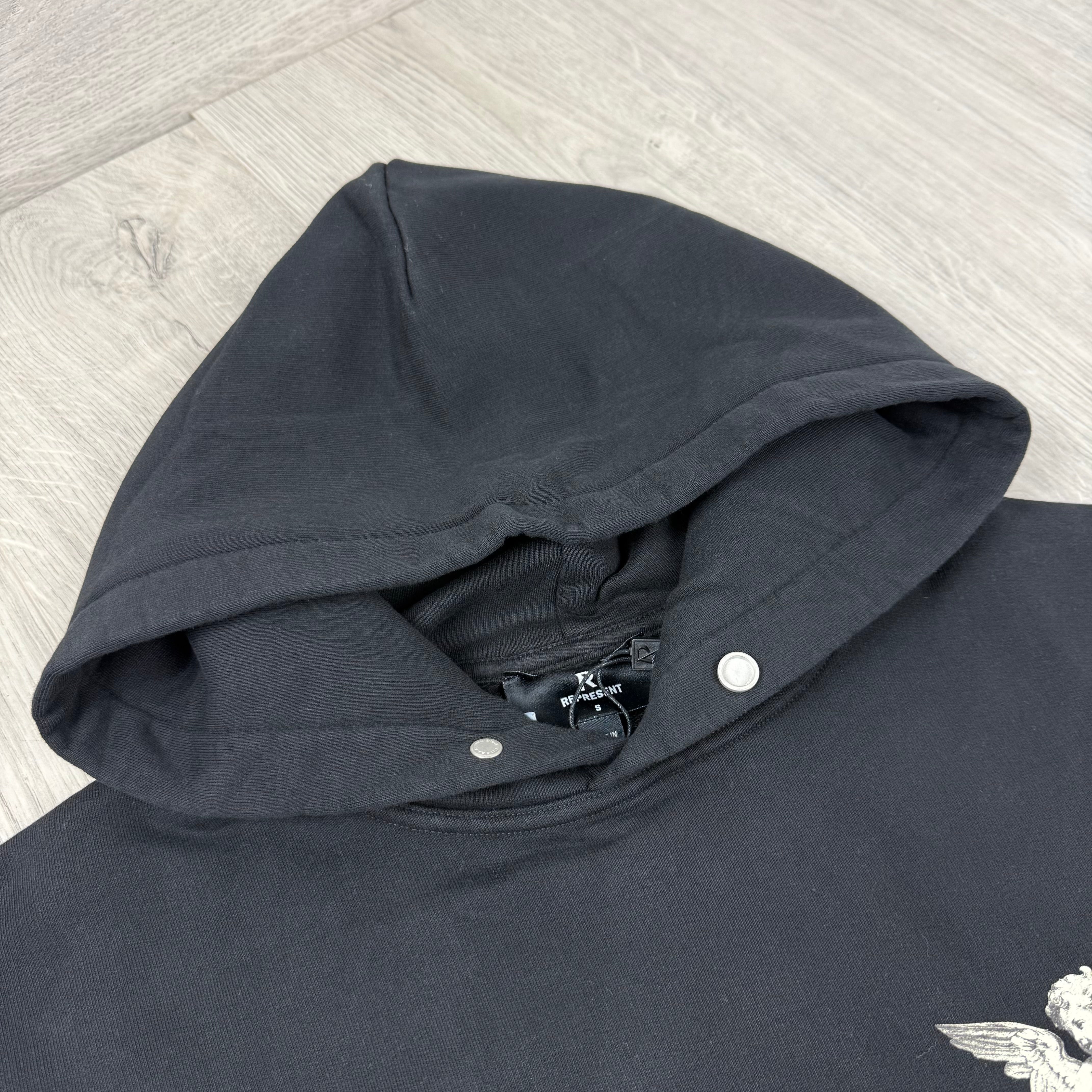 Represent 'Cherub' Hoodie - Jet Black
