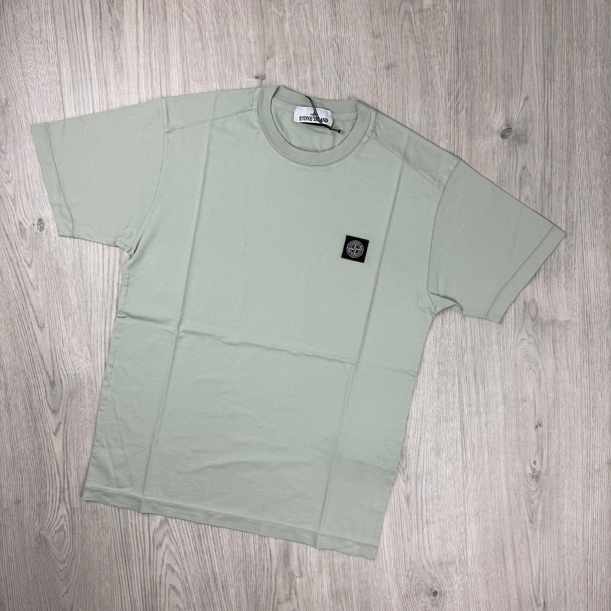 Stone Island Patch T-Shirt - Sage