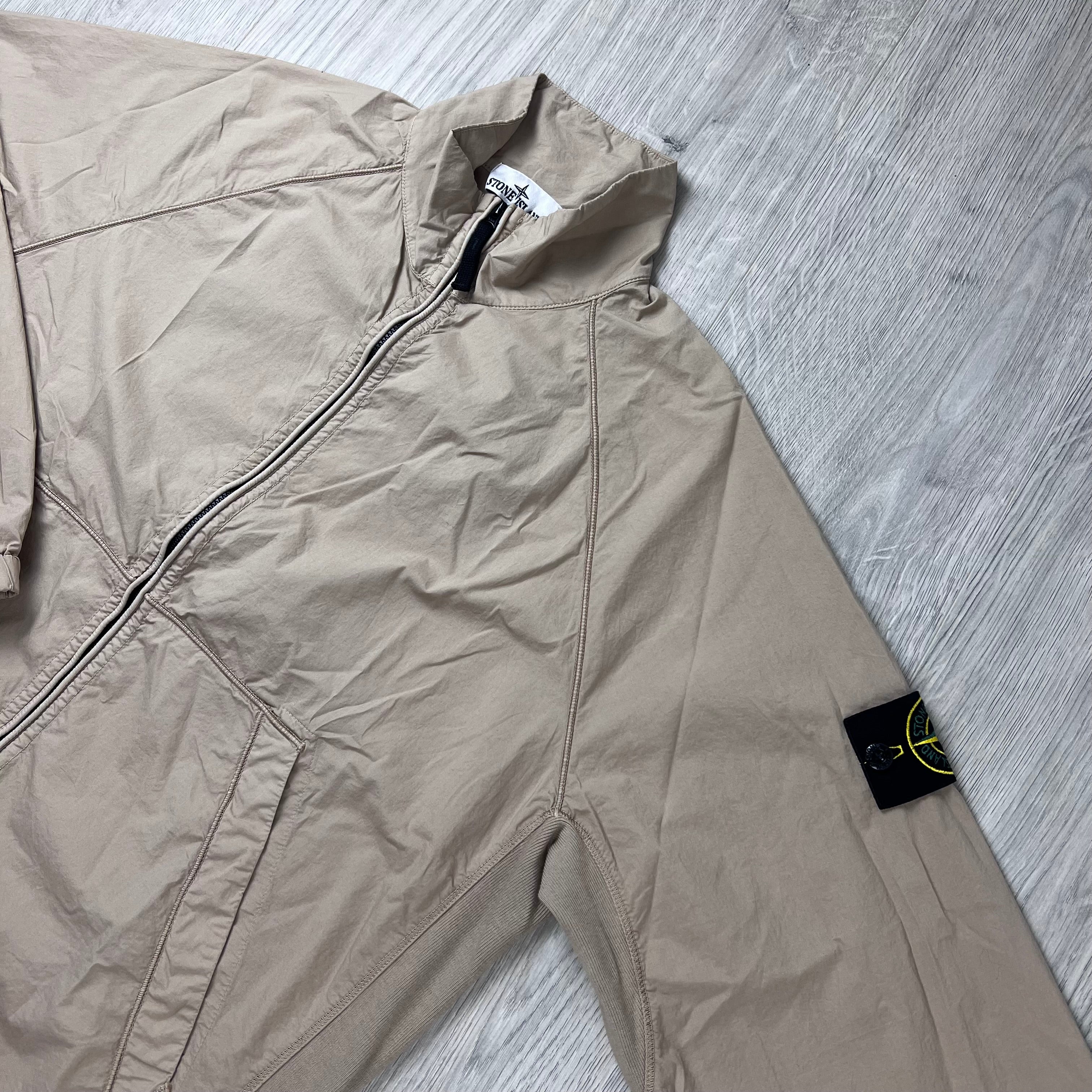 Stone Island 'Paracadute' Track Jacket - Desert