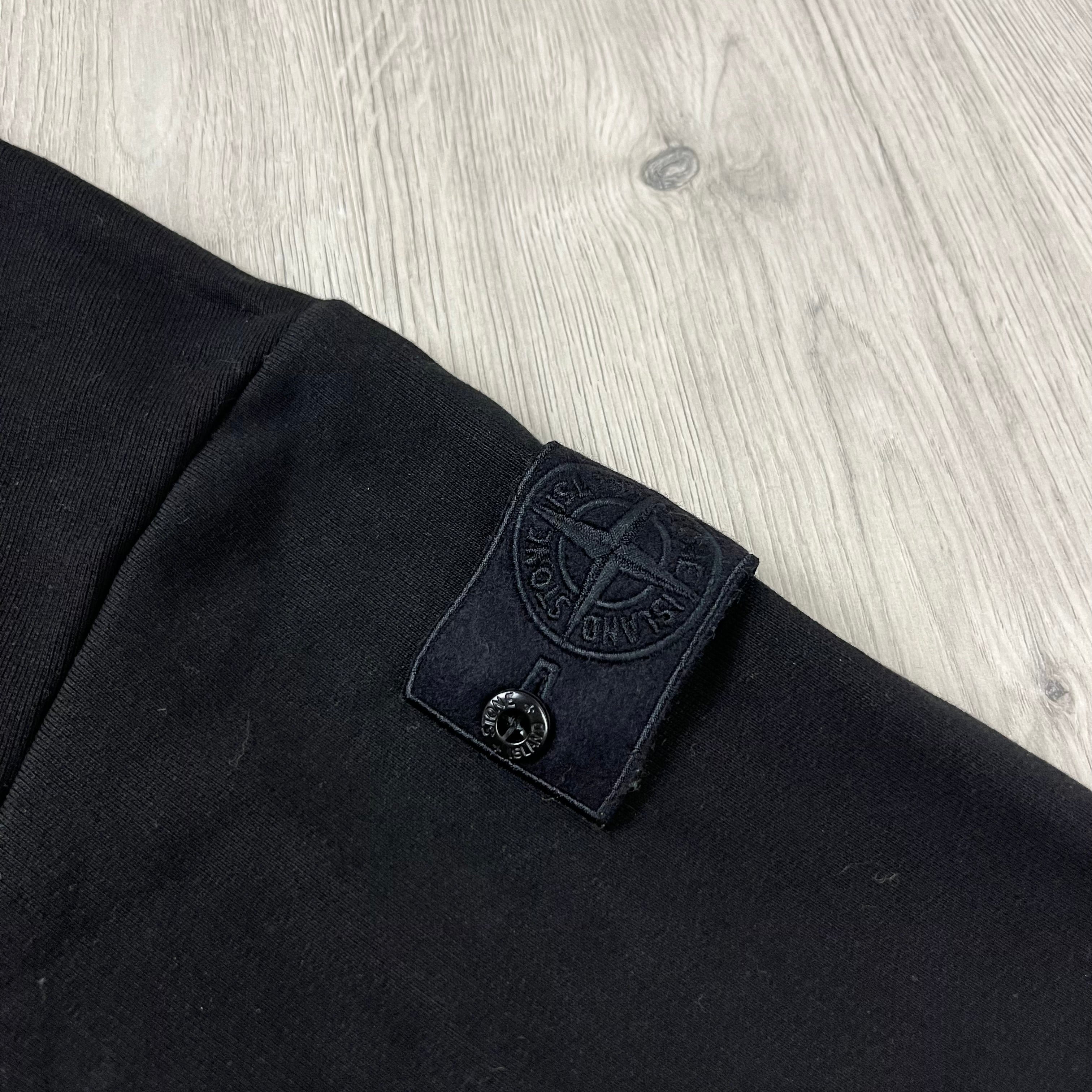 Stone Island Ghost Zip Fleece - Black