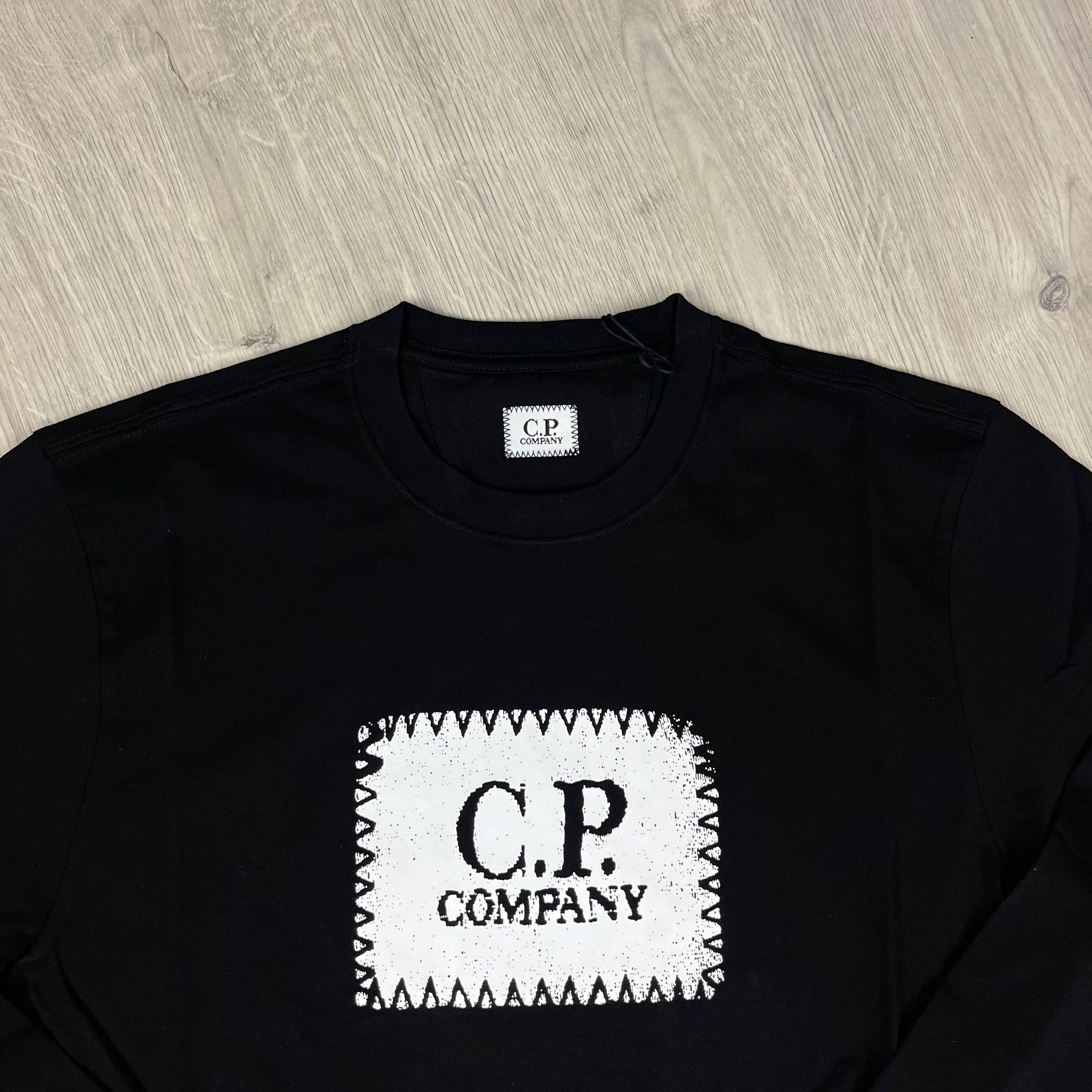 CP Company Stamp T-Shirt - Black