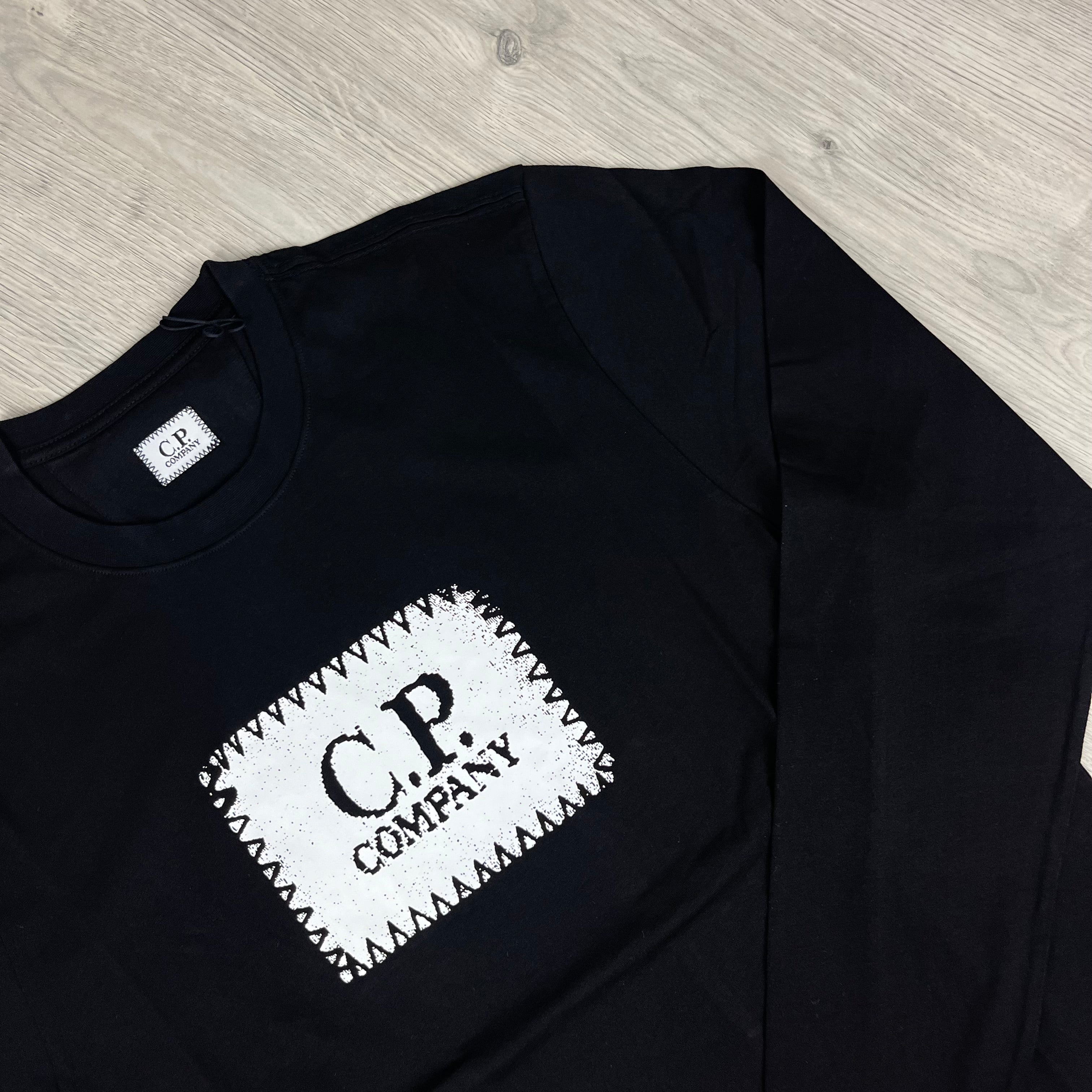 CP Company Stamp T-Shirt - Black