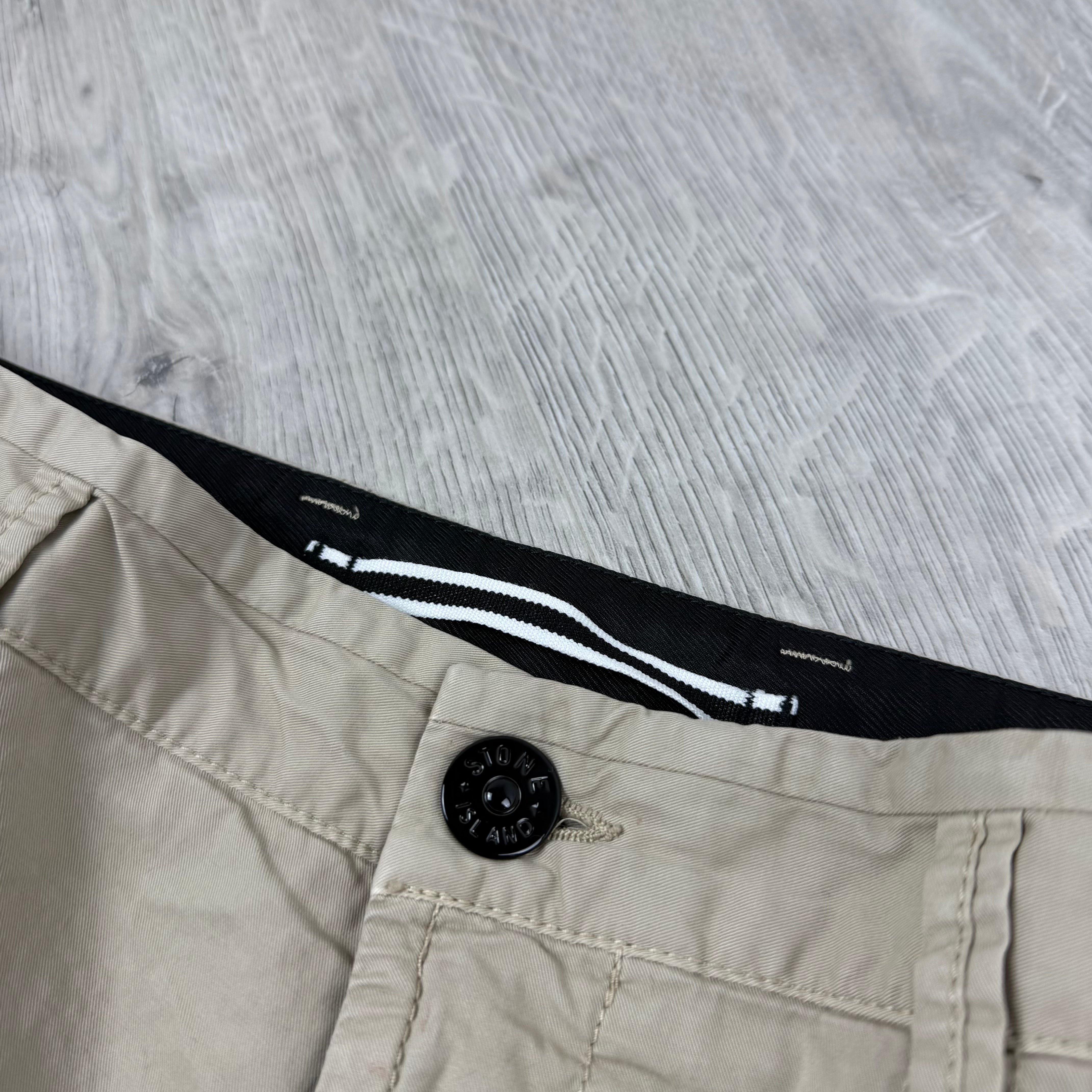 Stone Island Cargo Trousers - Desert