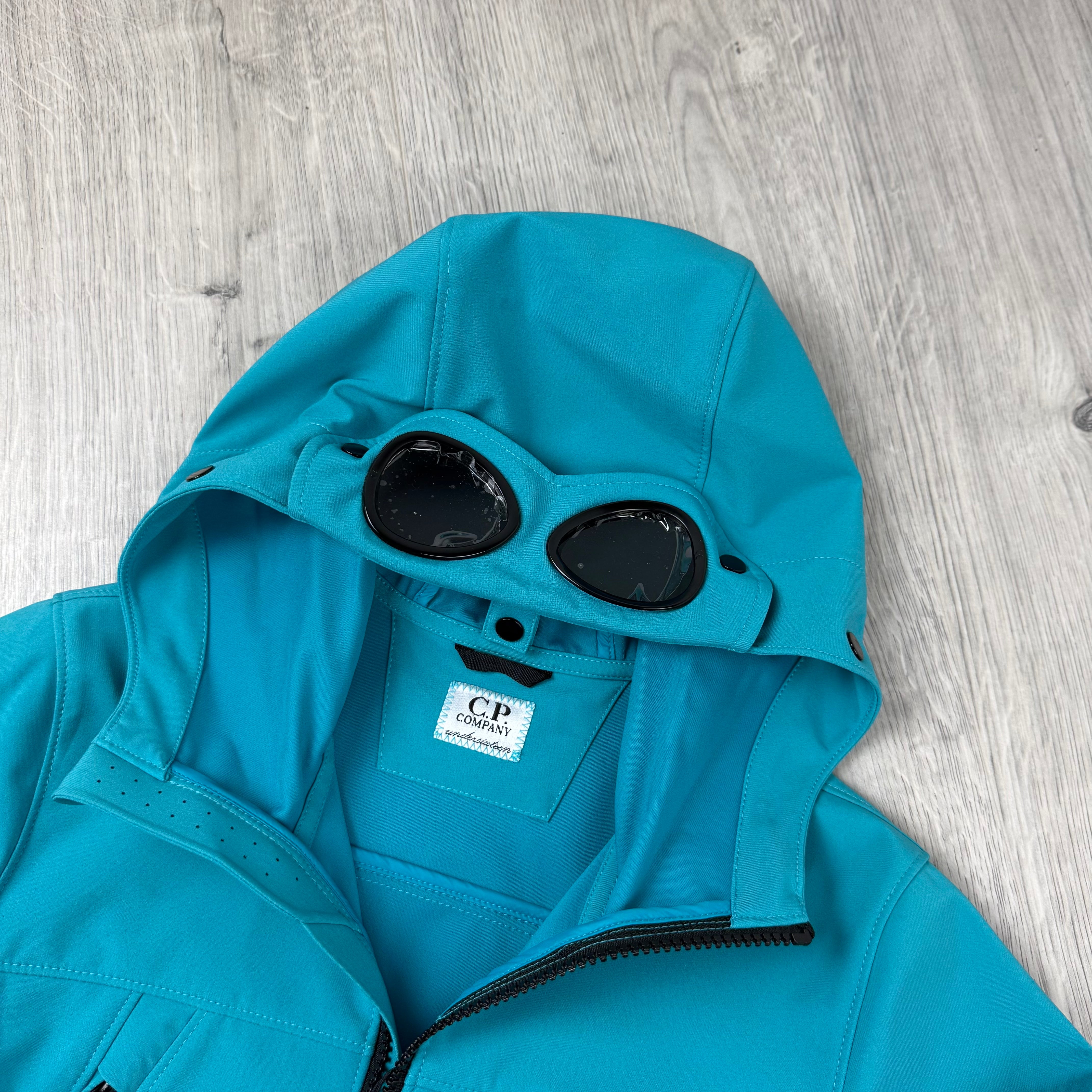 CP Company Junior Shell Jacket - Tile Blue