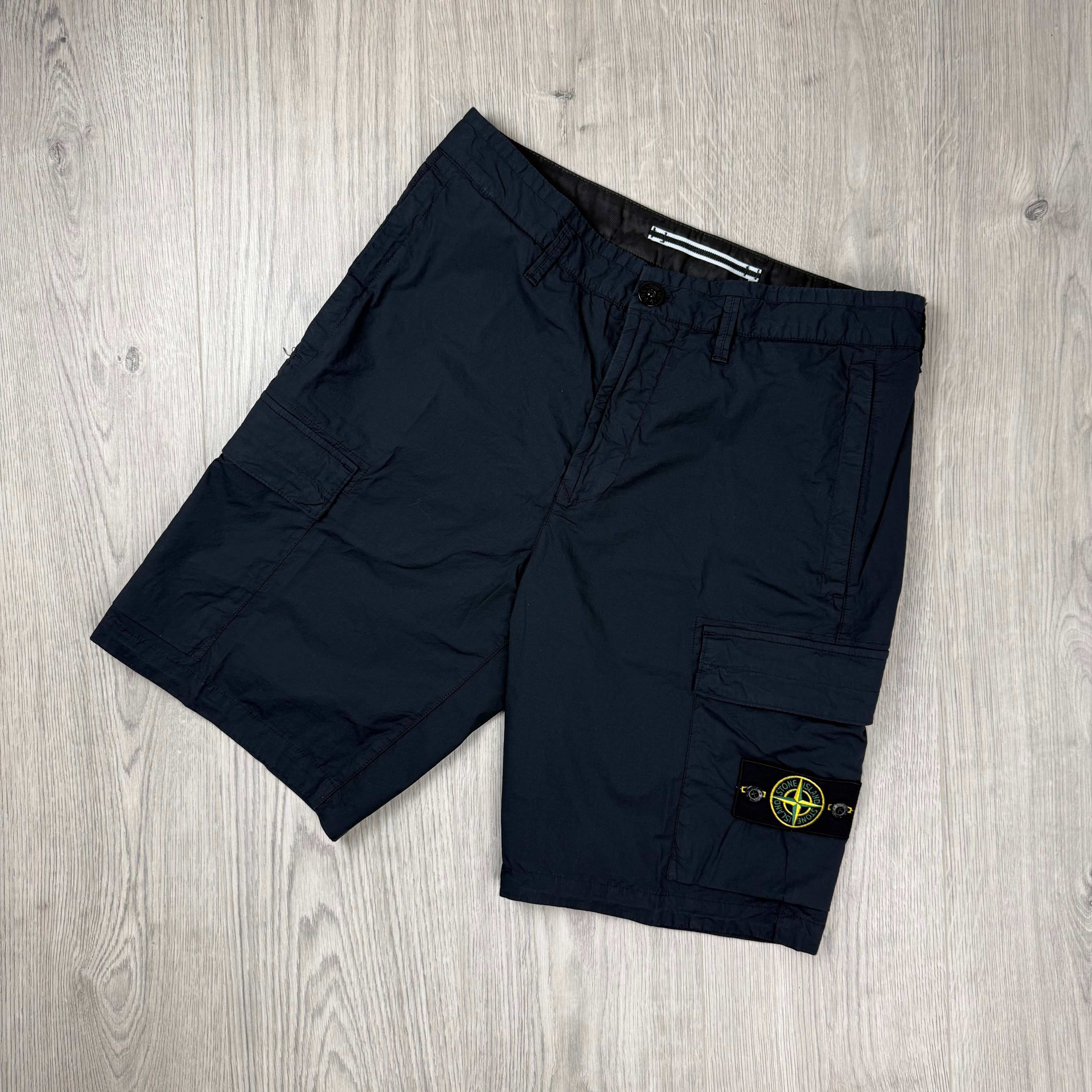 Stone Island Cargo Shorts - Navy