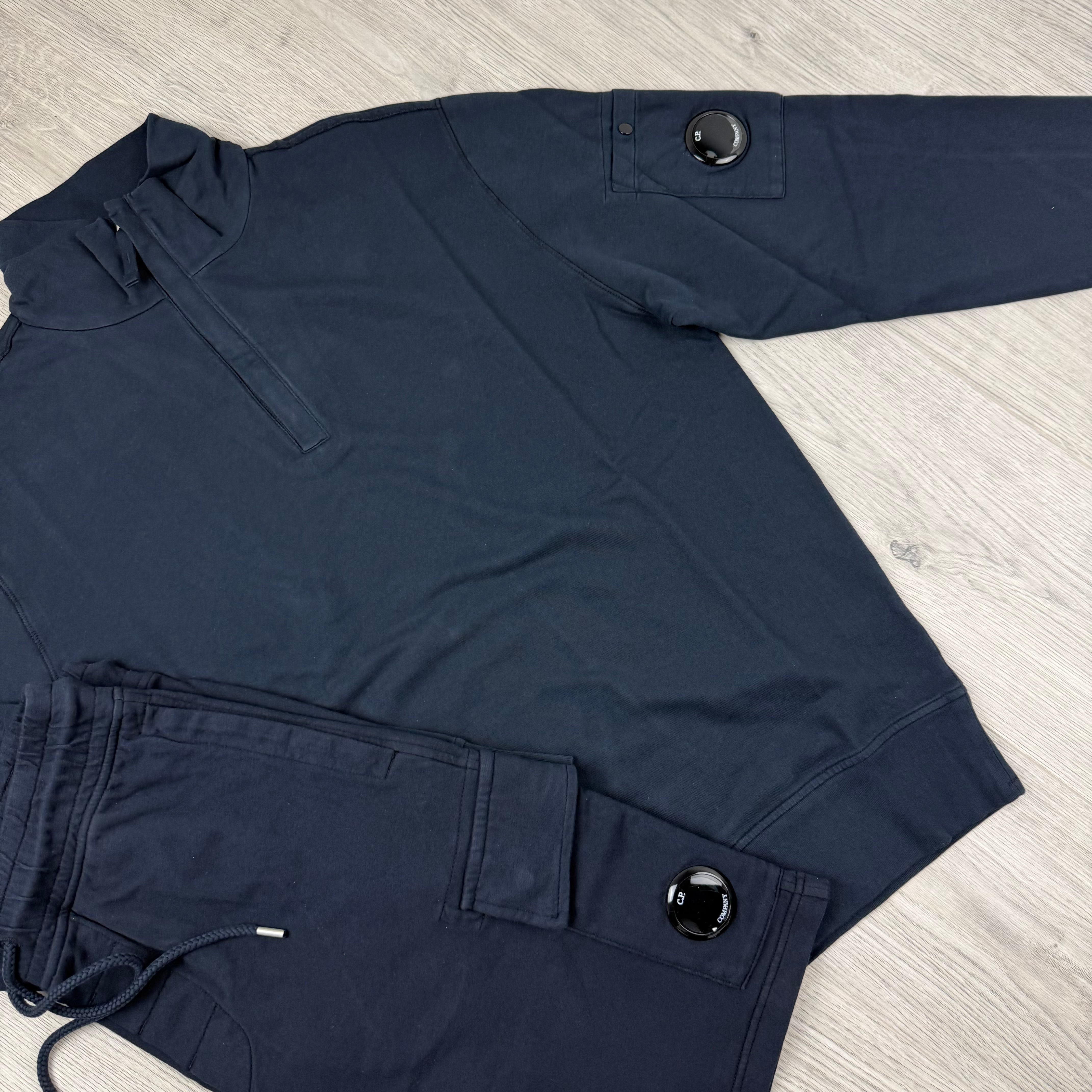 CP Company Light Fleece Tracksuit - Navy