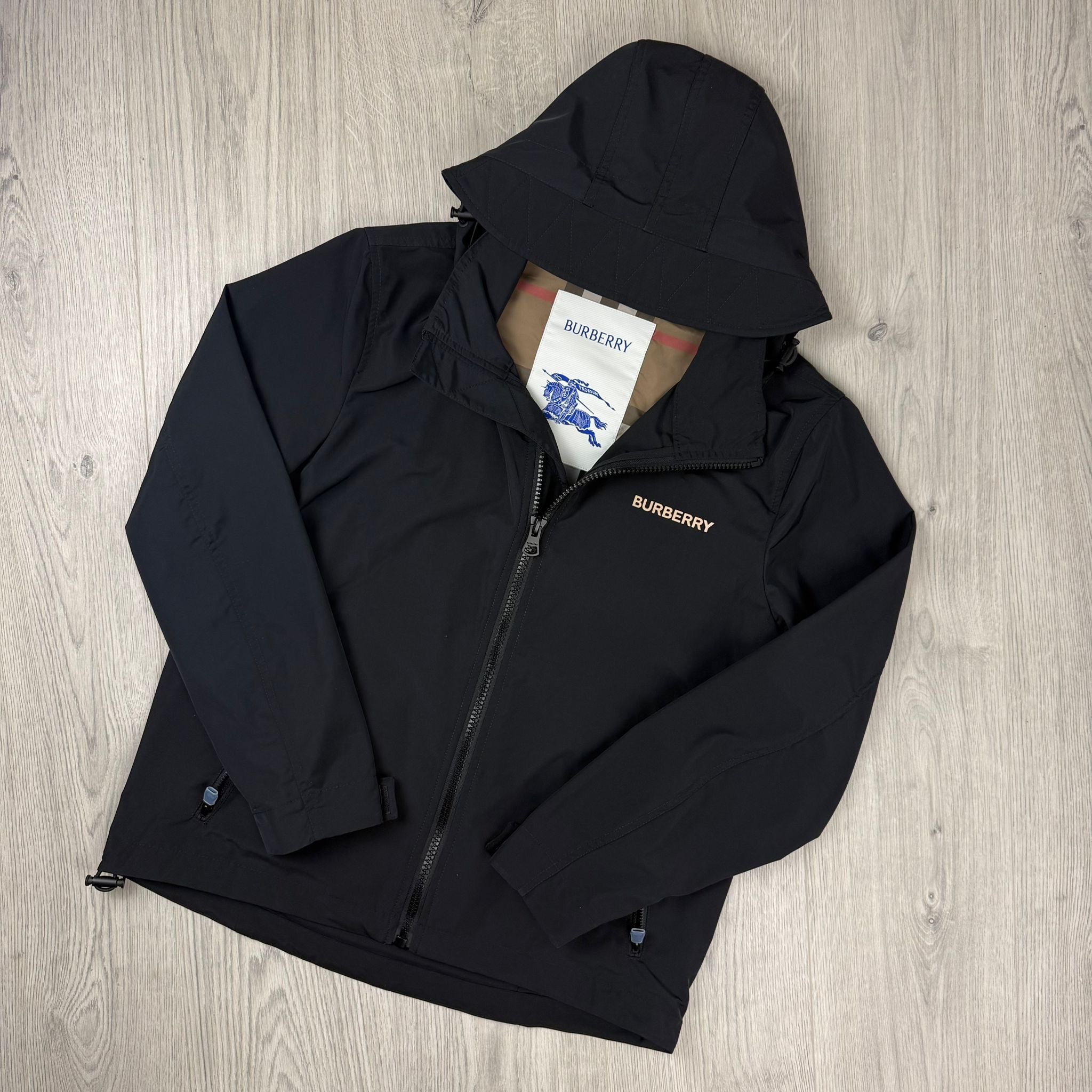Burberry | Men's 'Hargrave' Jacket | Black | Outlet Sale