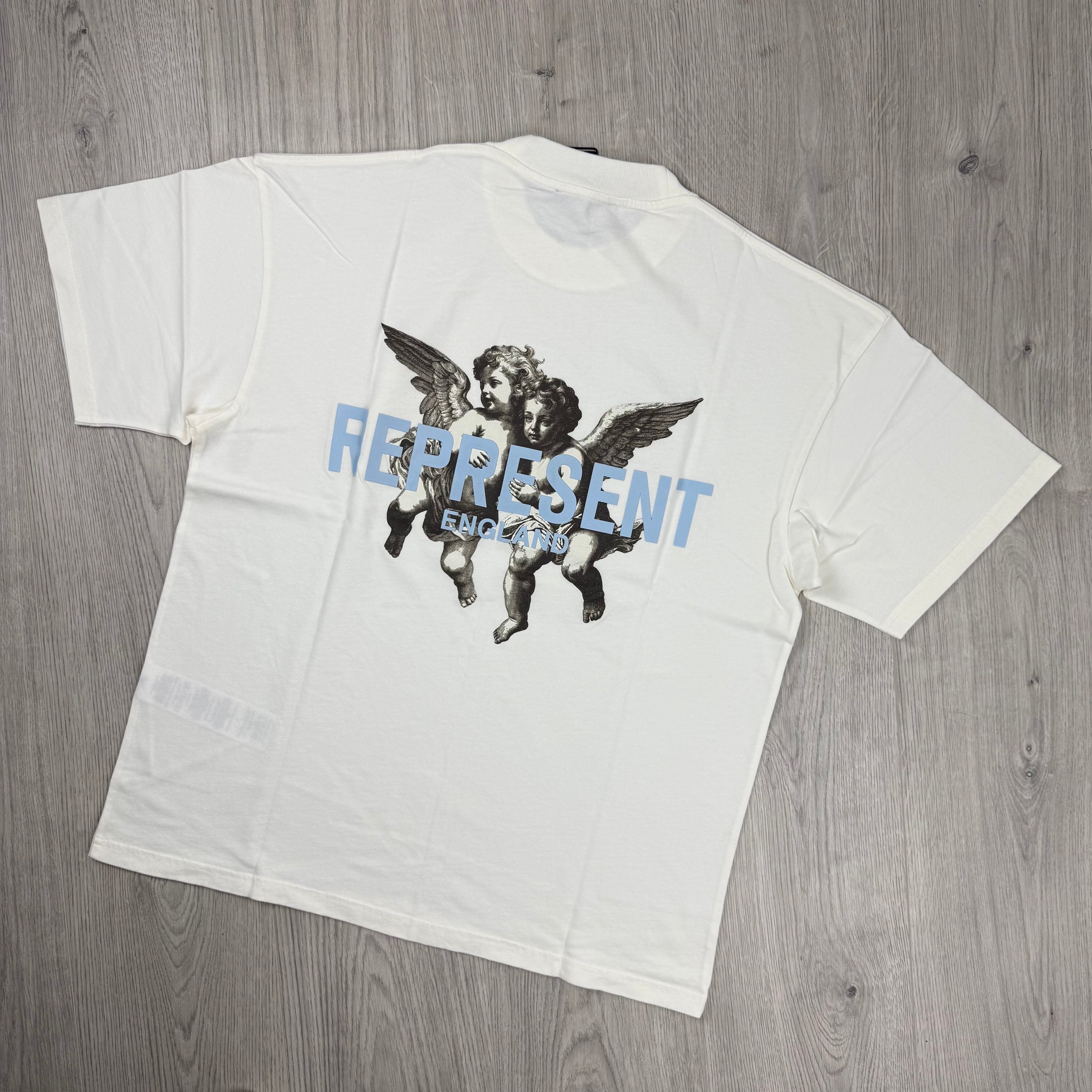 Represent 'Cherub' T-Shirt - Flat White