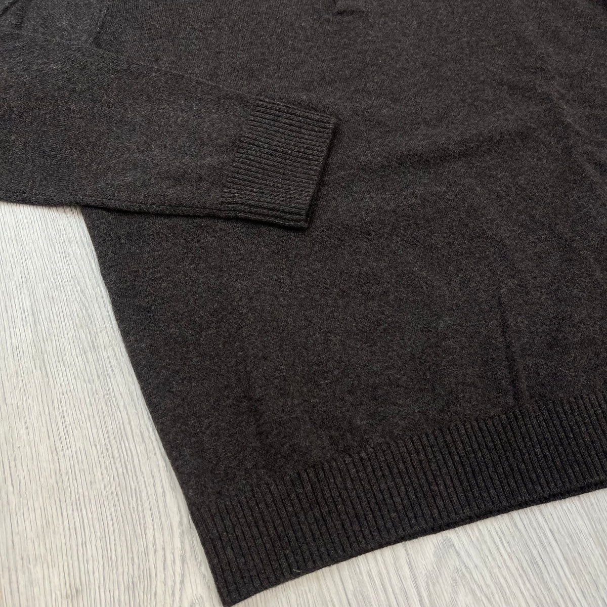 Stone Island Knit Polo Shirt - Melange Lead