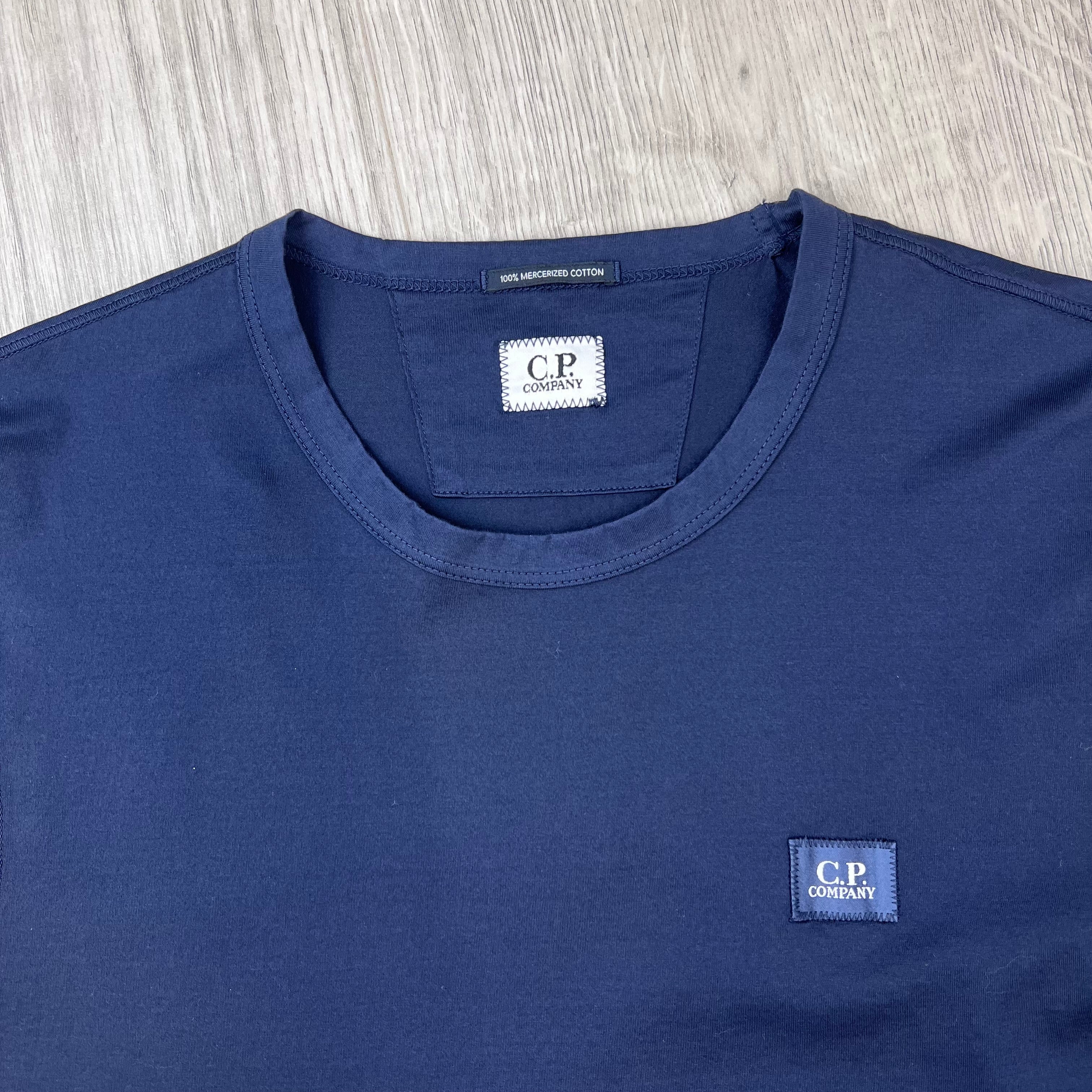 CP Company Printed T-Shirt - Navy