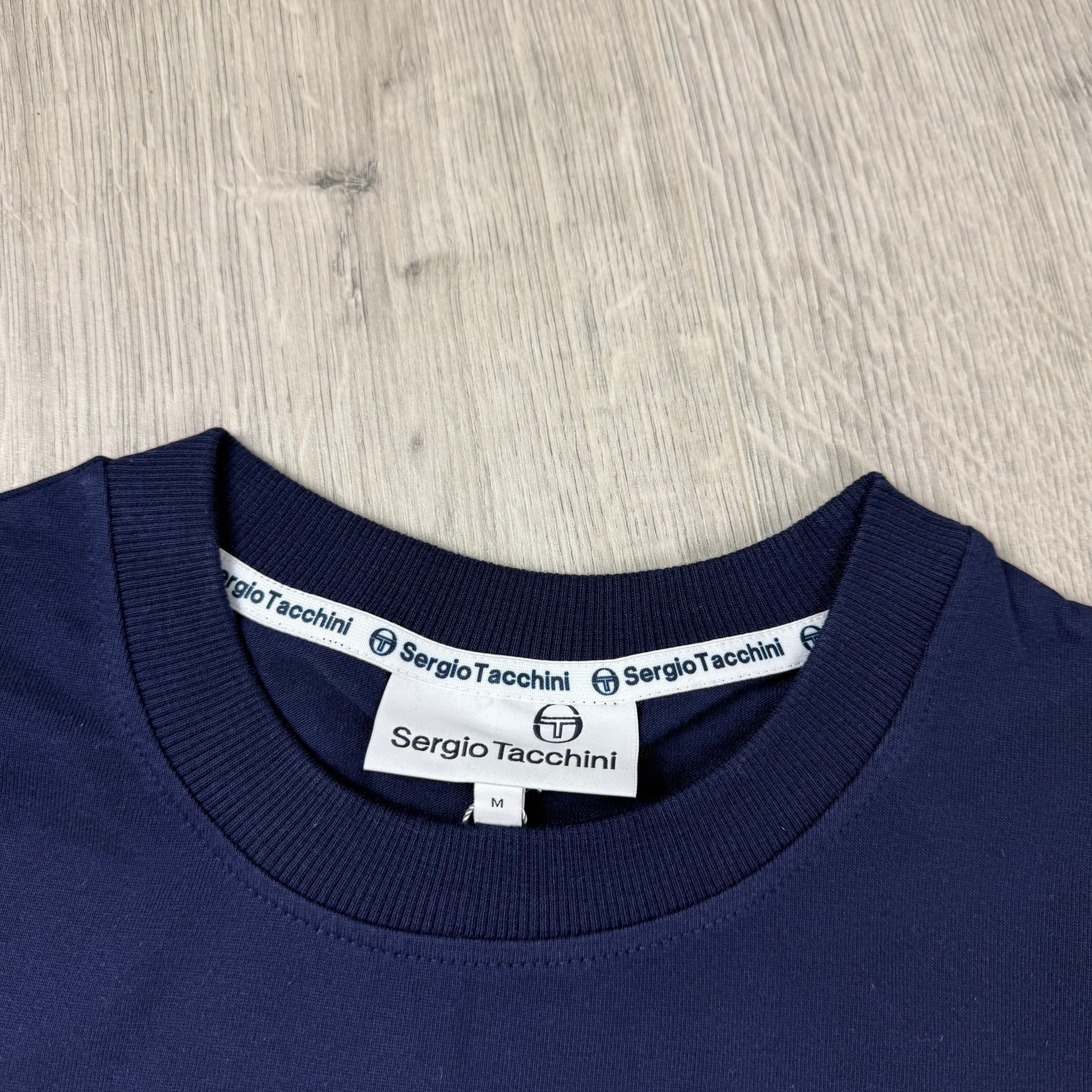 Sergio Tacchini 'Masters' T-Shirt - Maritime Blue