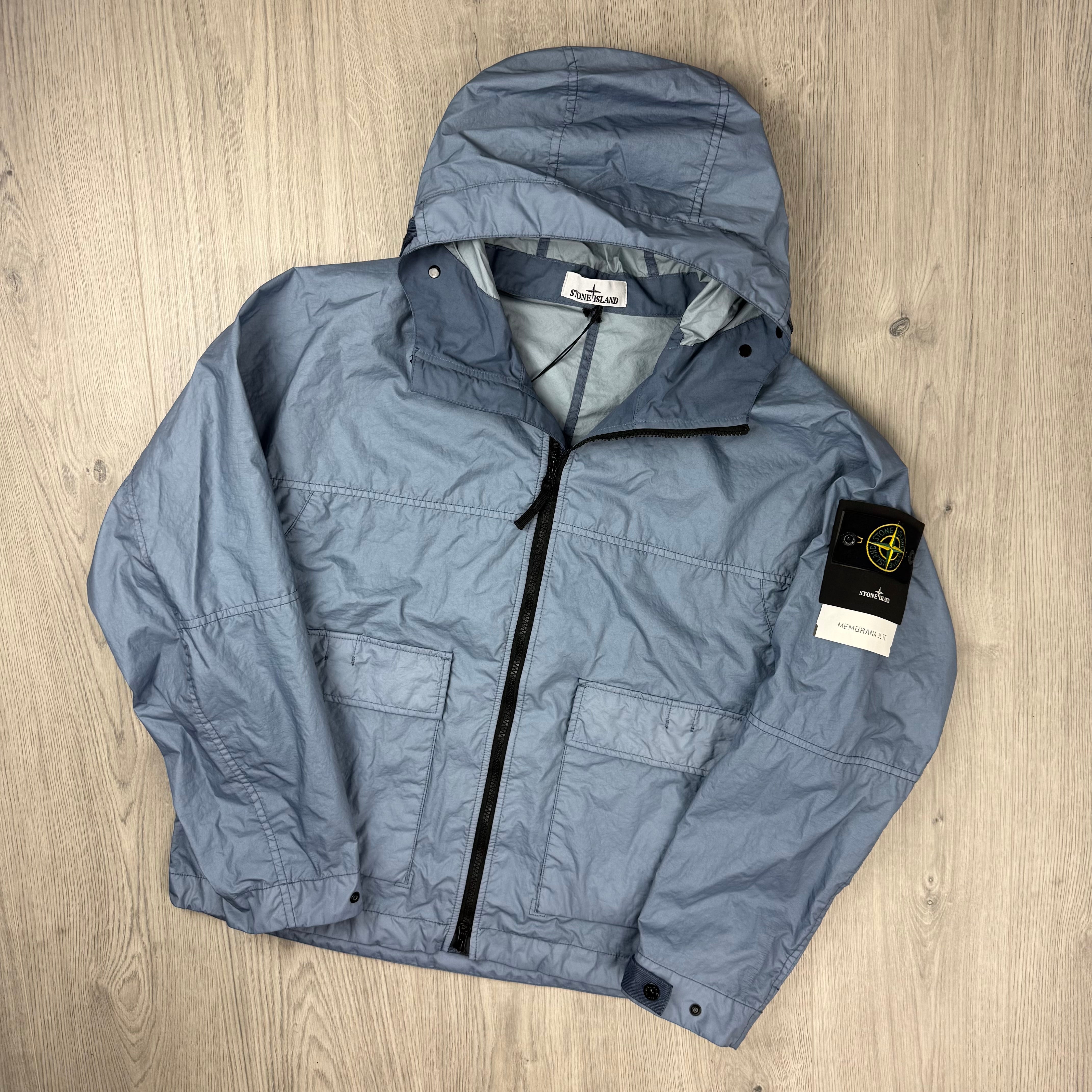 Stone Island Membrana Jacket - Dark Blue