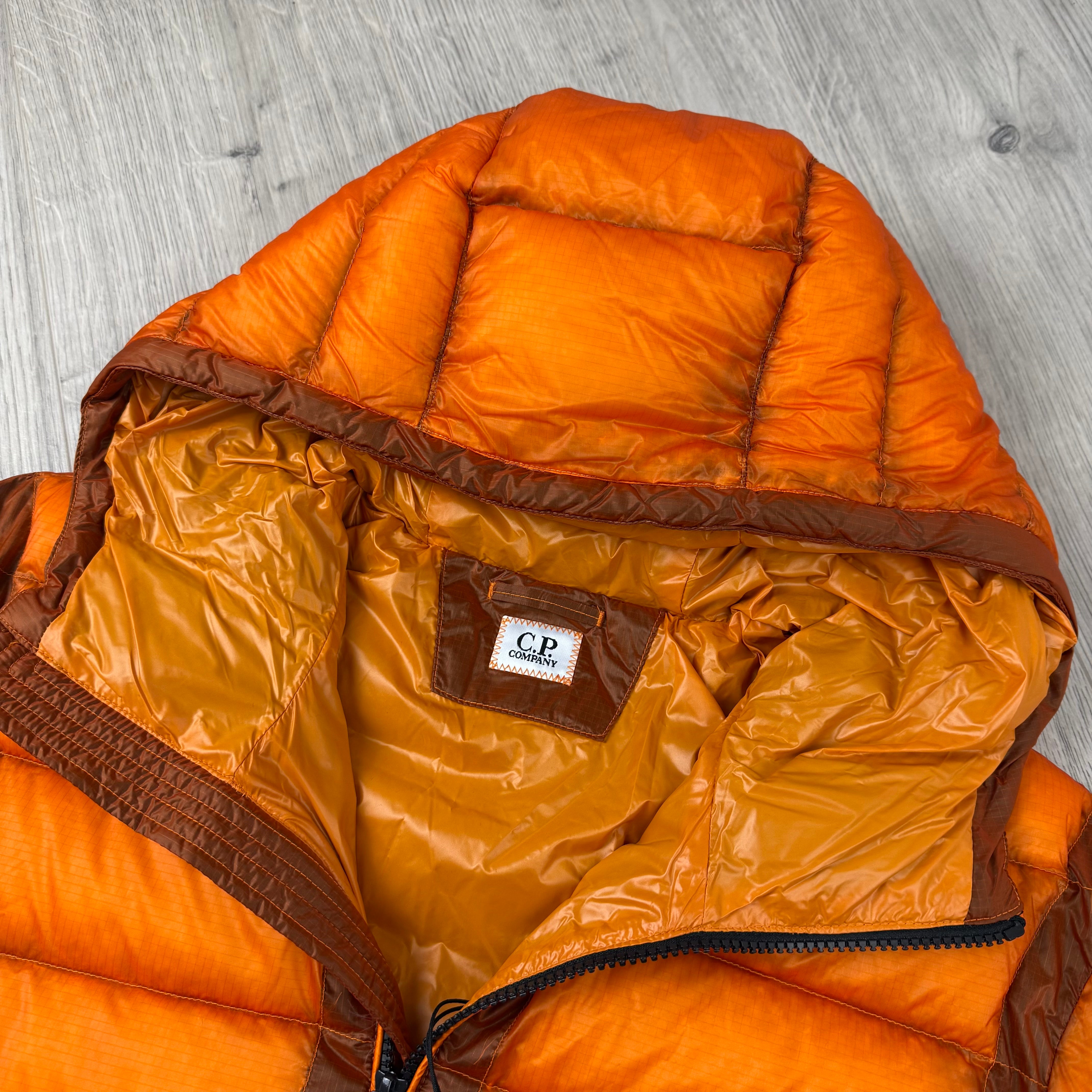CP Company D.D. Goggle Jacket - Russet Orange