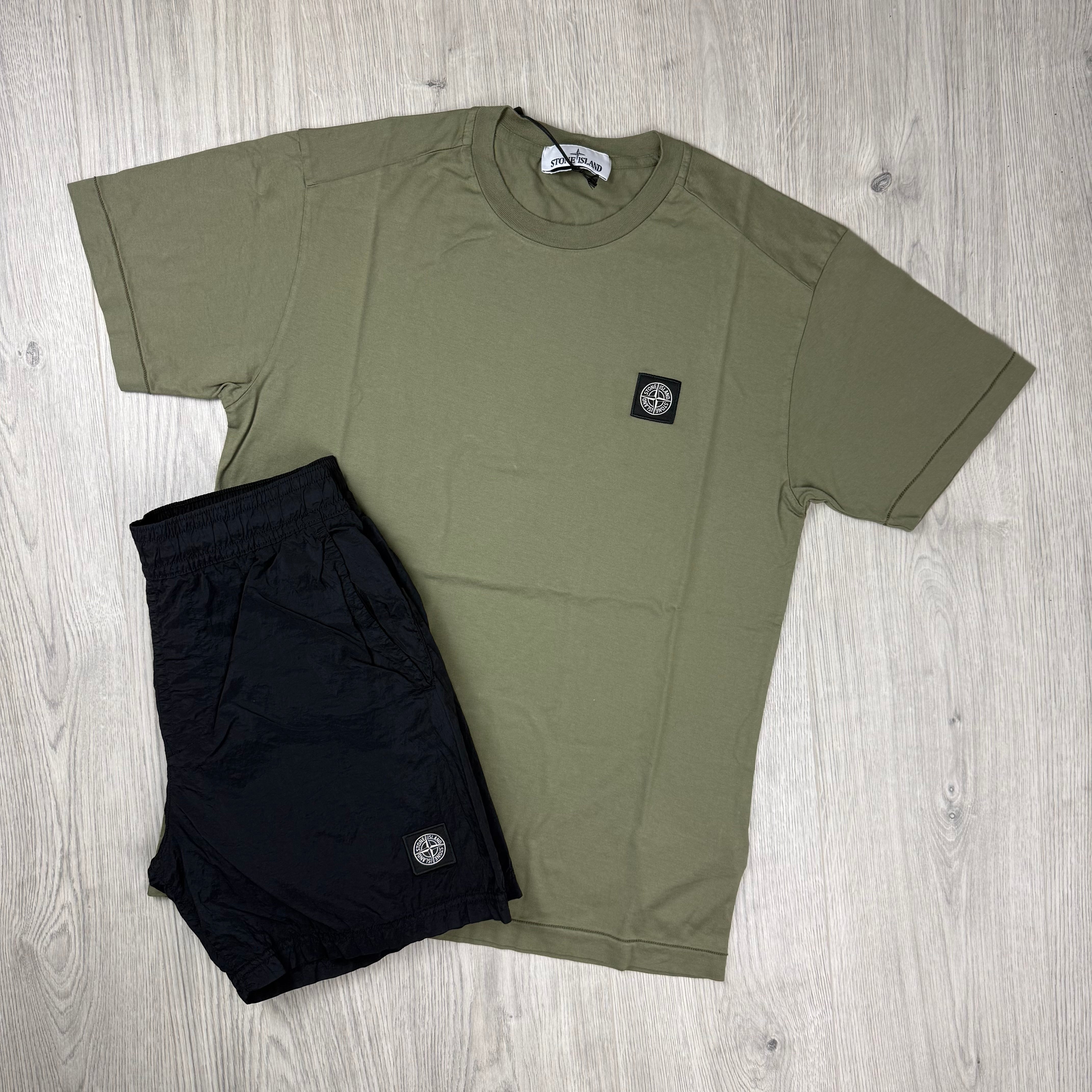 Stone Island Holiday Set - Military/Black