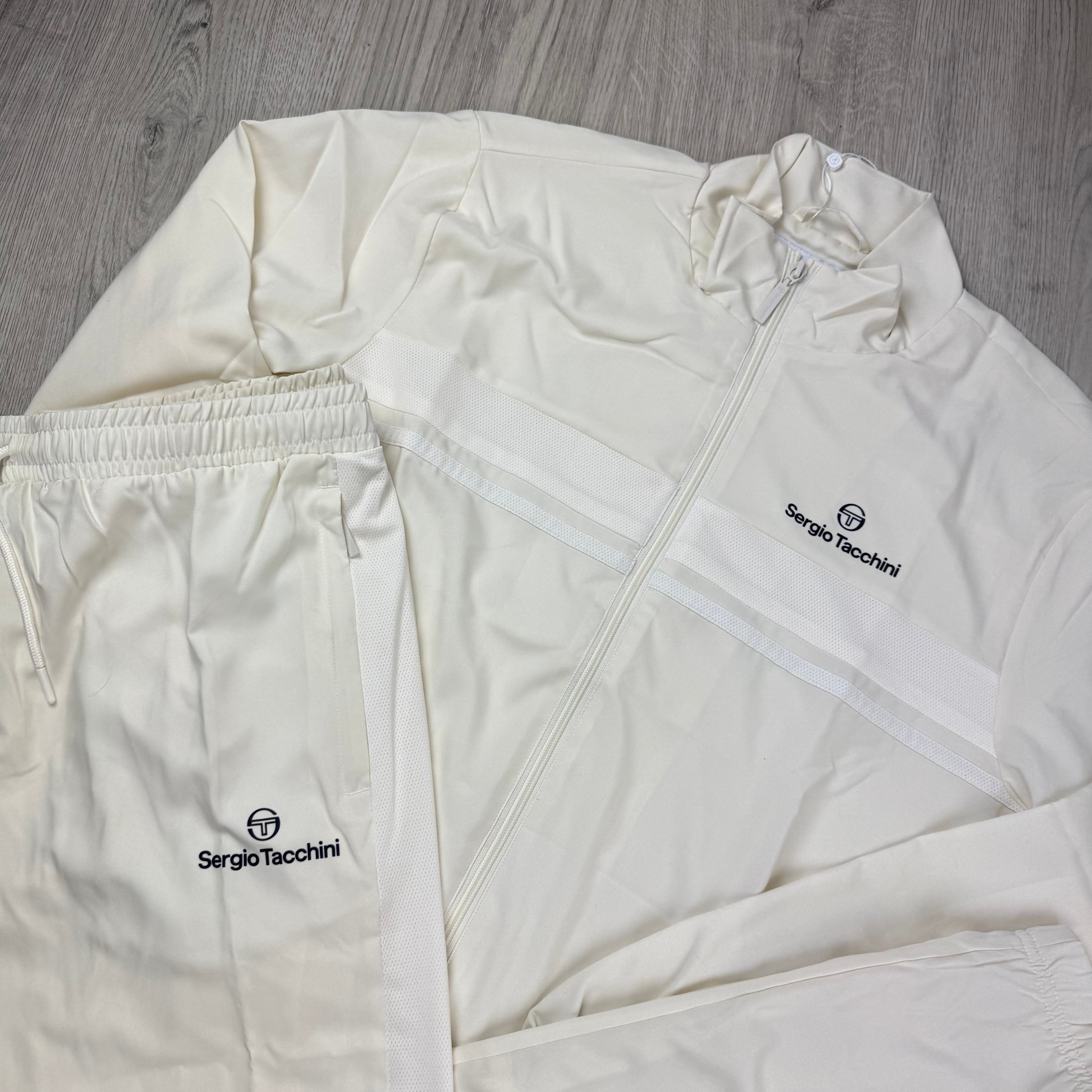 Sergio Tacchini 'Specchio 024' Tracksuit - Gardenia