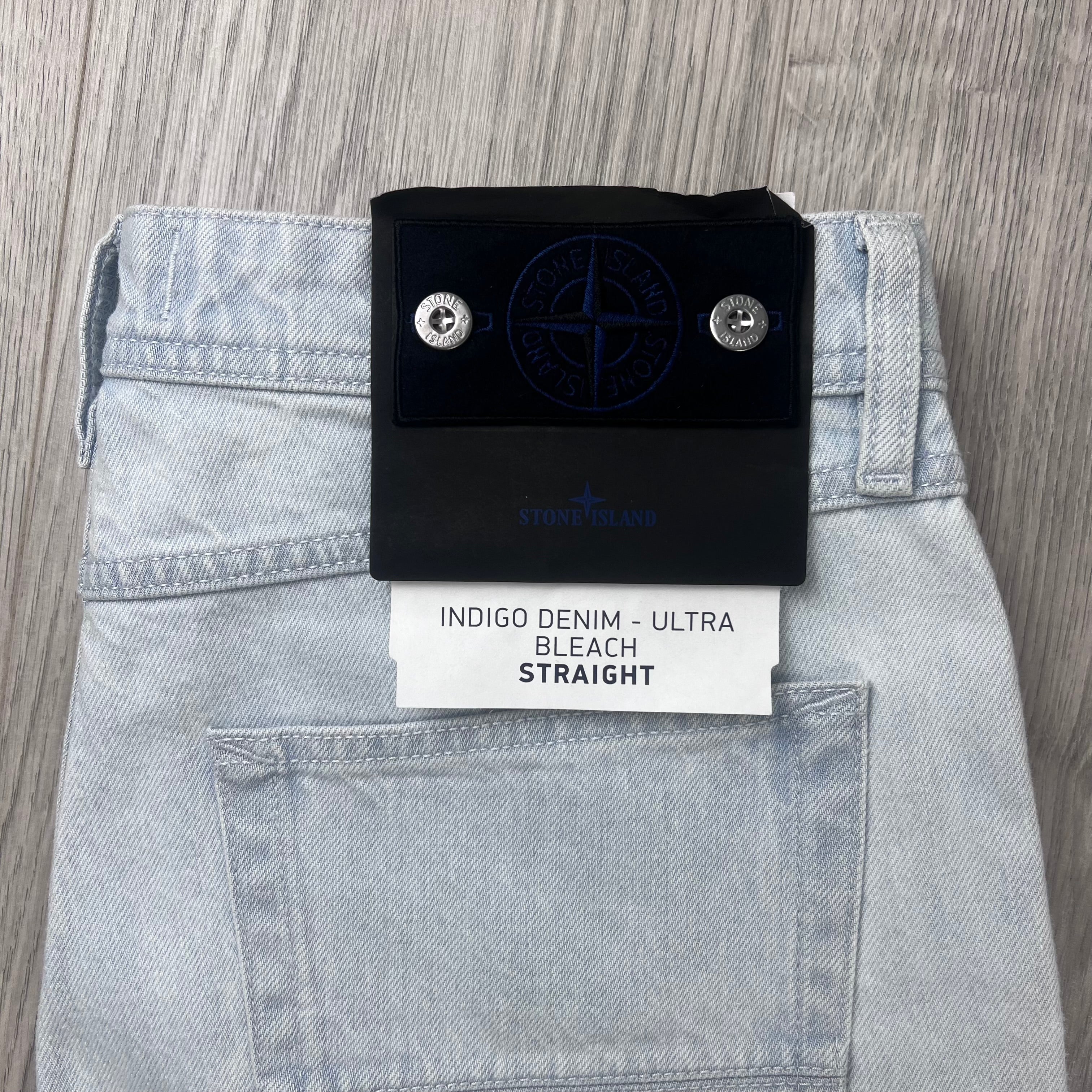 Stone Island Loose Denim Jeans - Blue