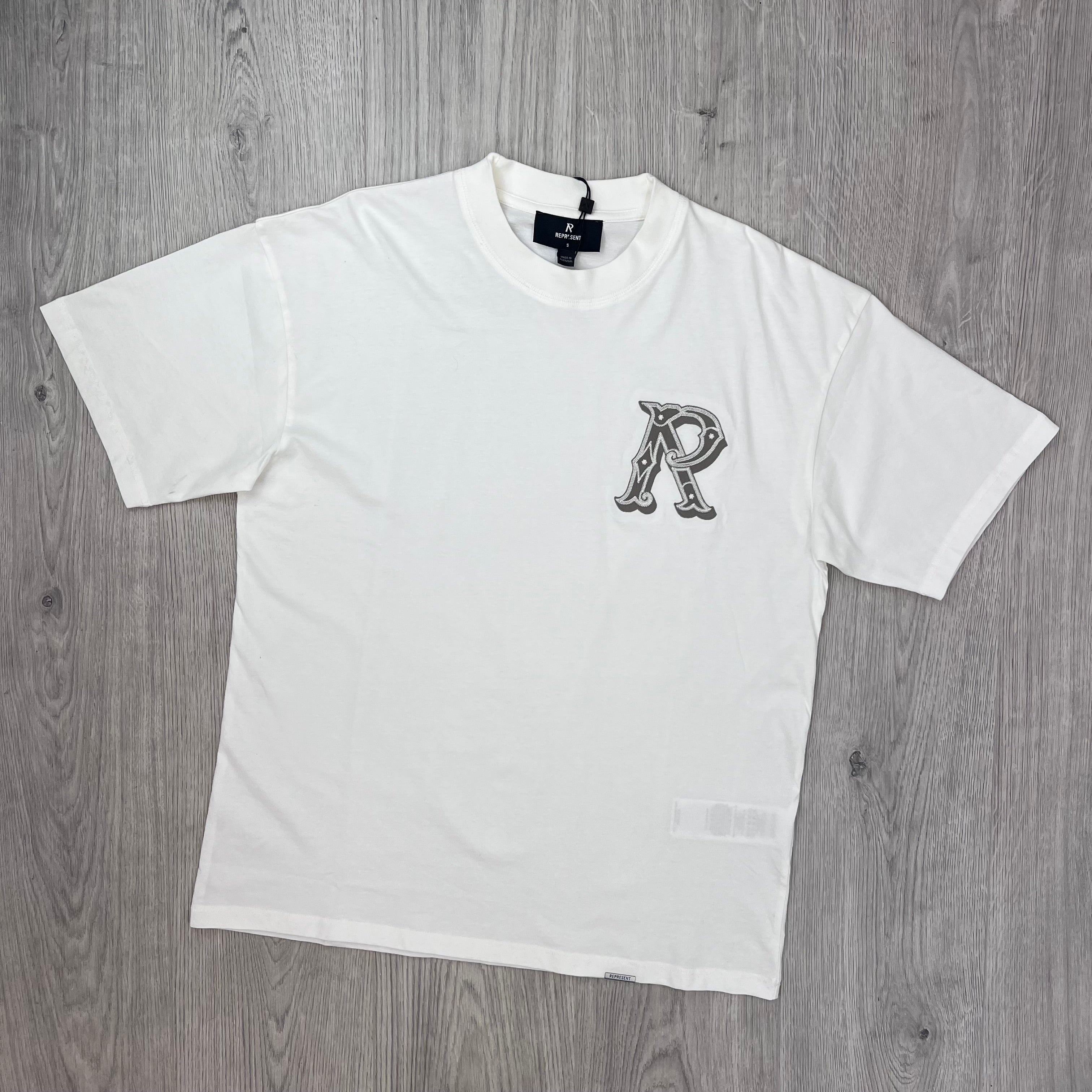Represent 'Initials' T-Shirt - White