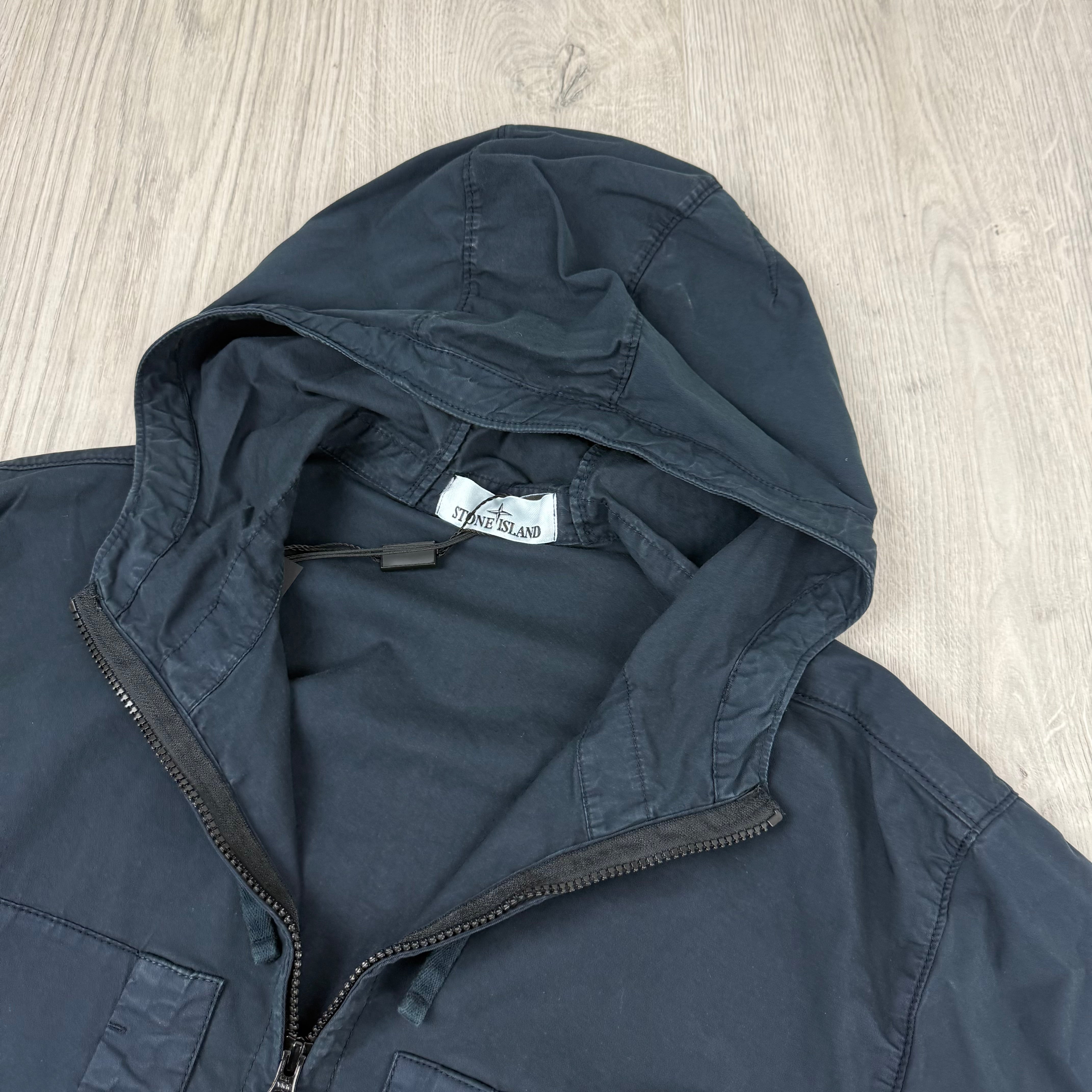 Stone Island Supima Jacket - Navy