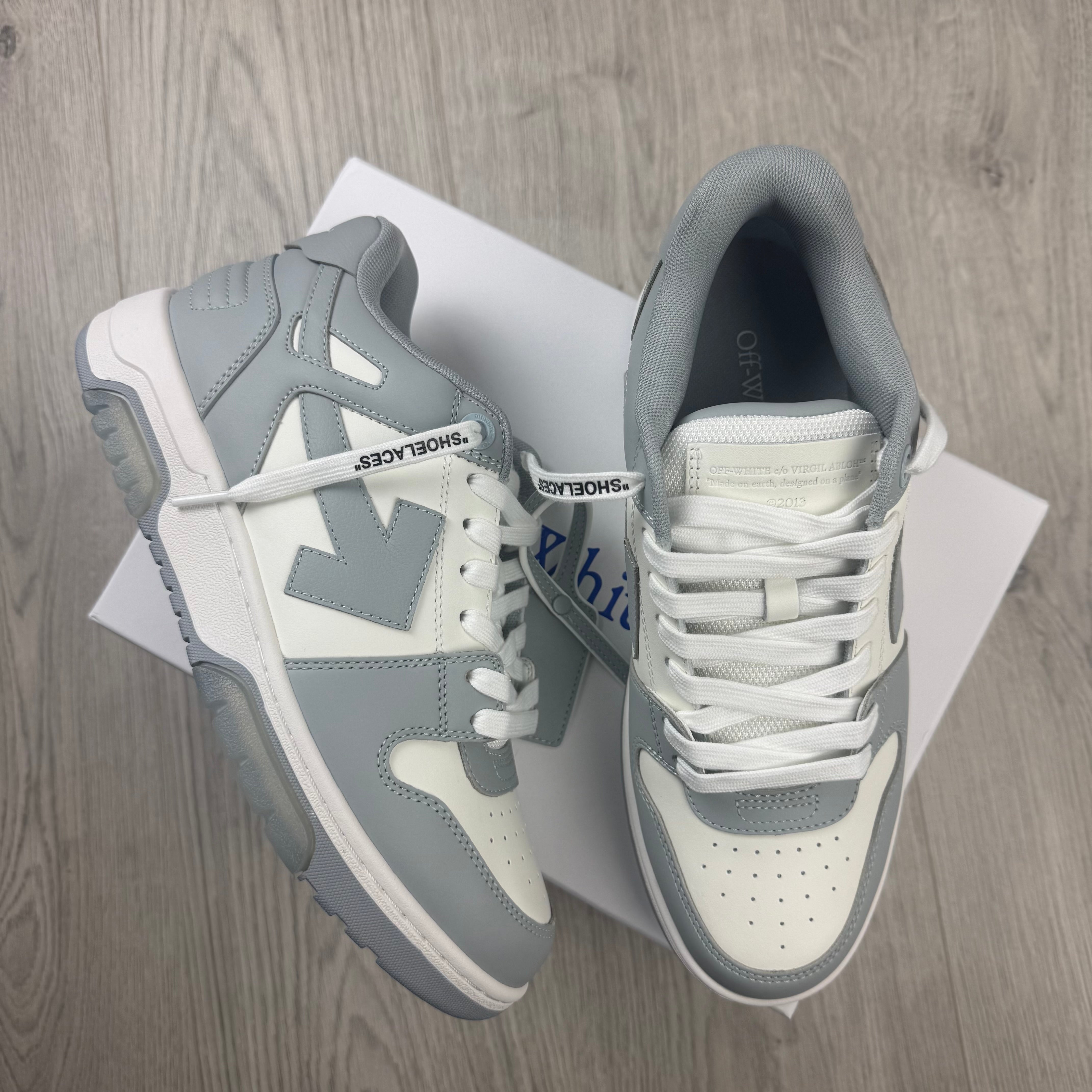 Off-White 'Out Of Office' Sneakers - White/Grey