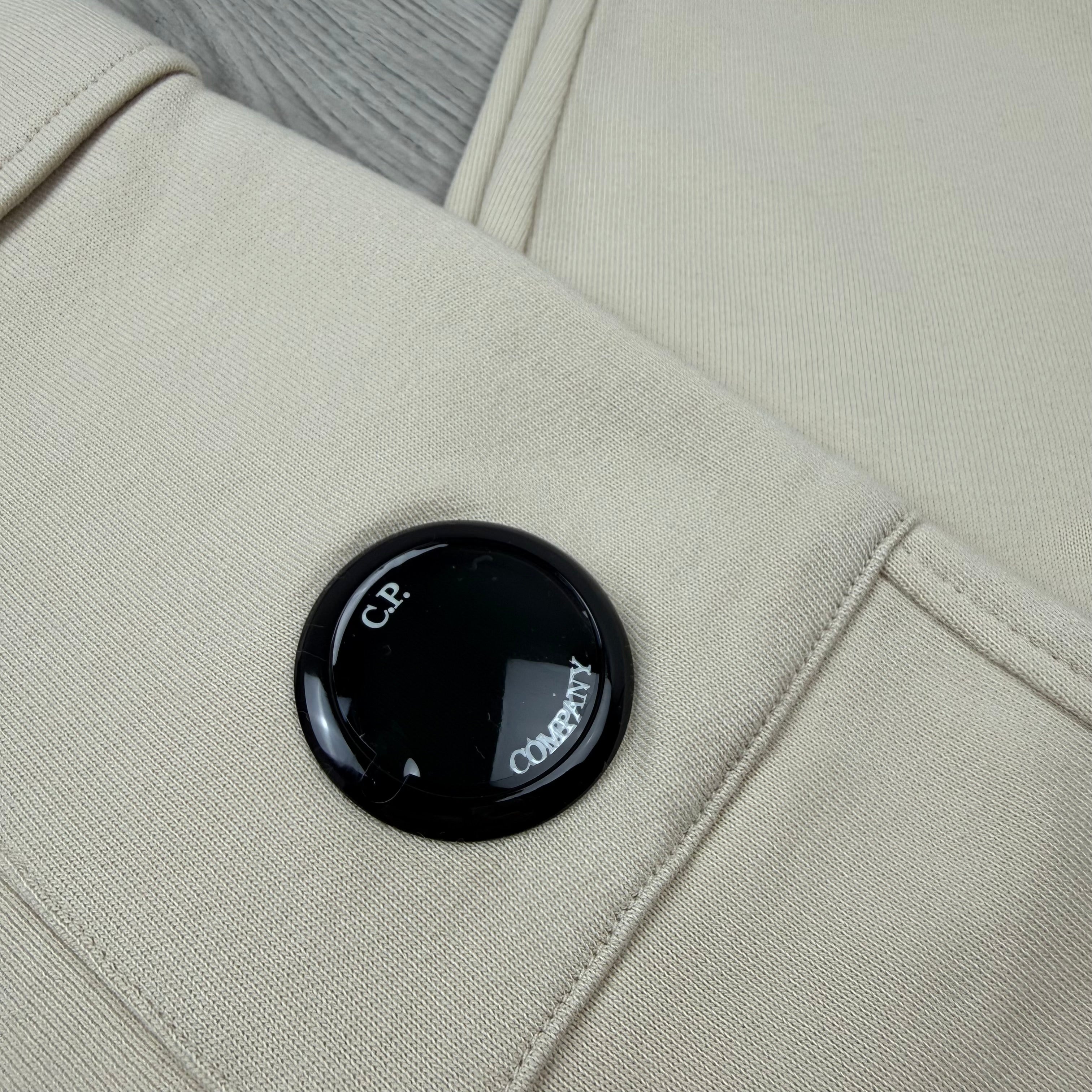 CP Company Raised Fleece Sweatpants - Frozen Dew