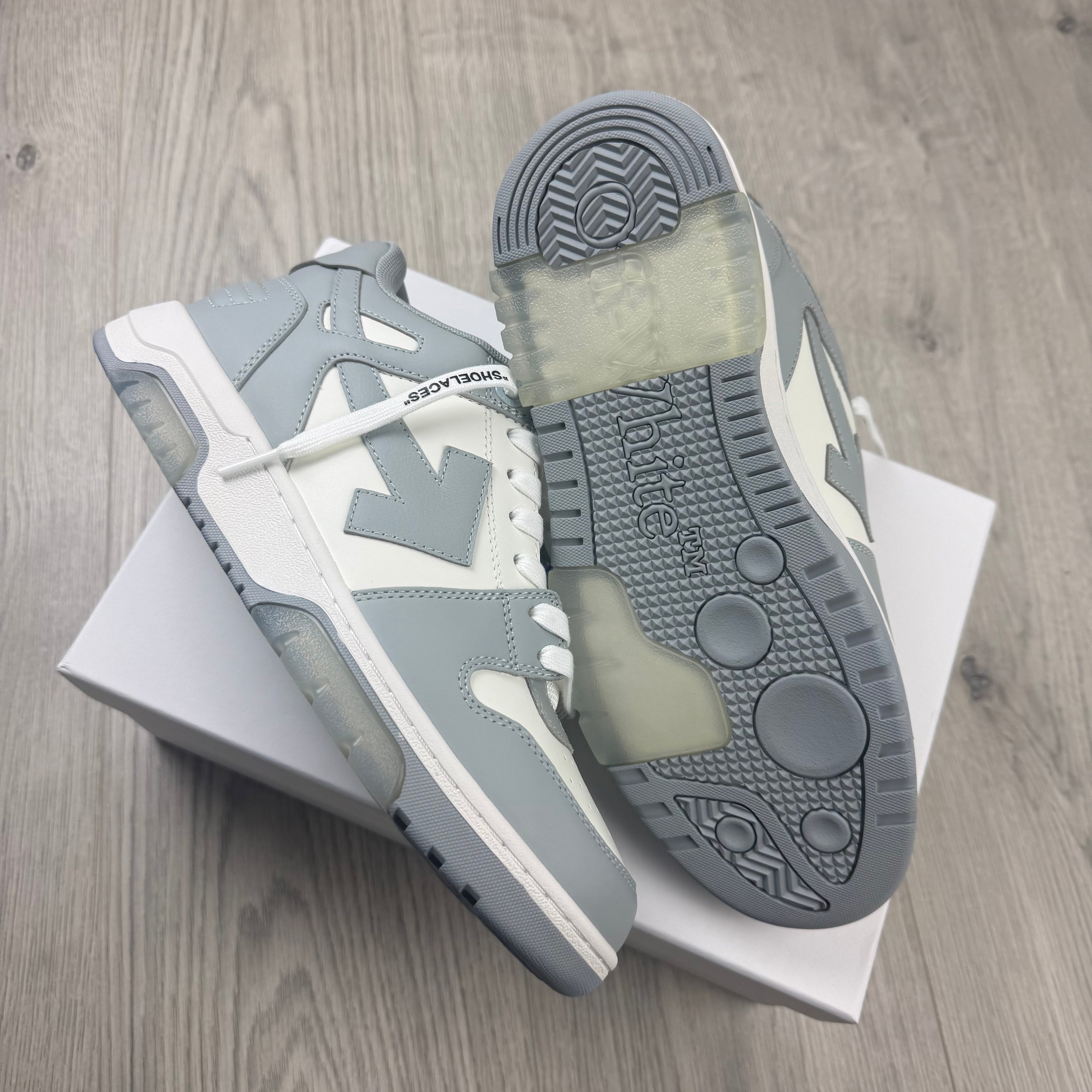 Off-White 'Out Of Office' Sneakers - White/Grey