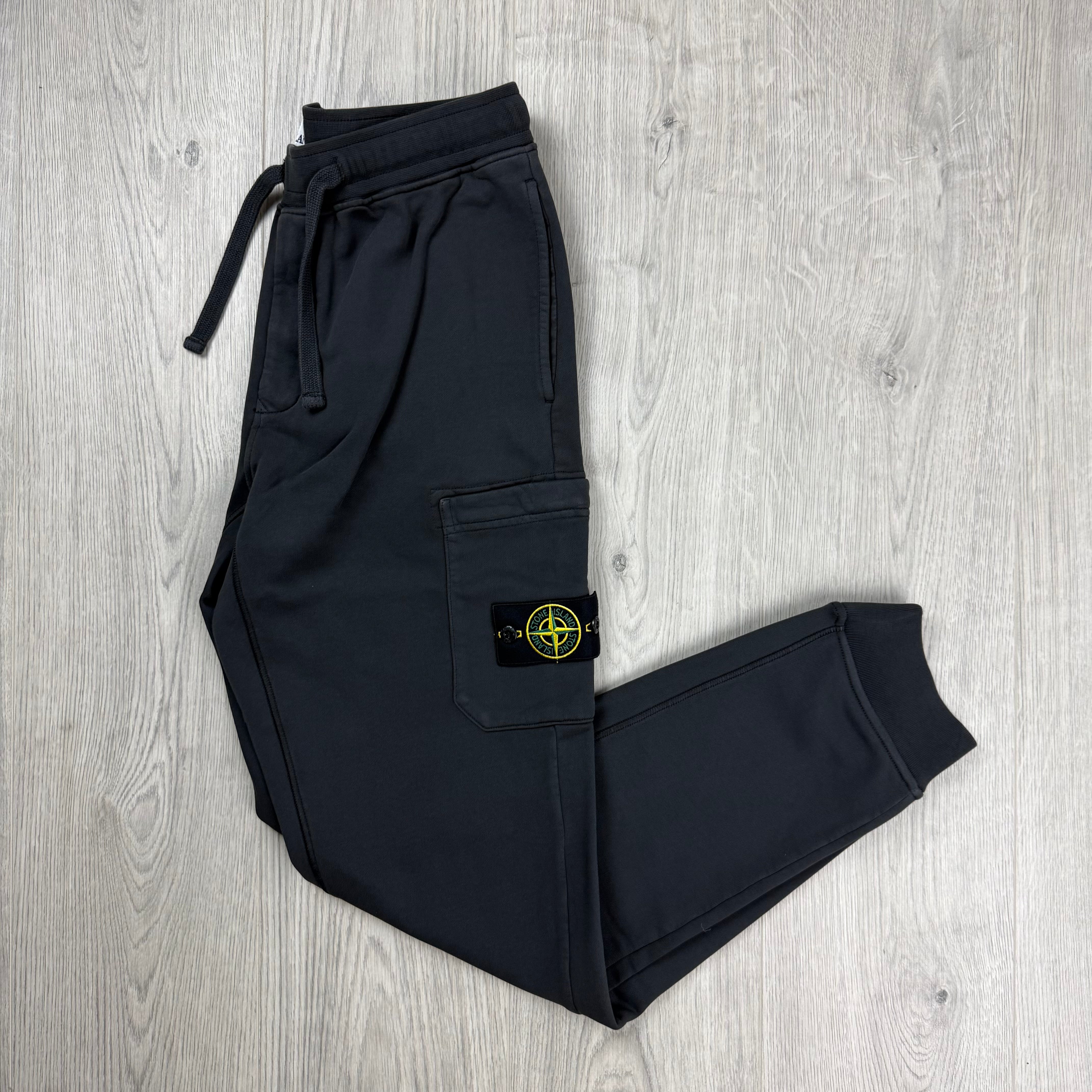 Stone Island Dyed Sweatpants - Charcoal