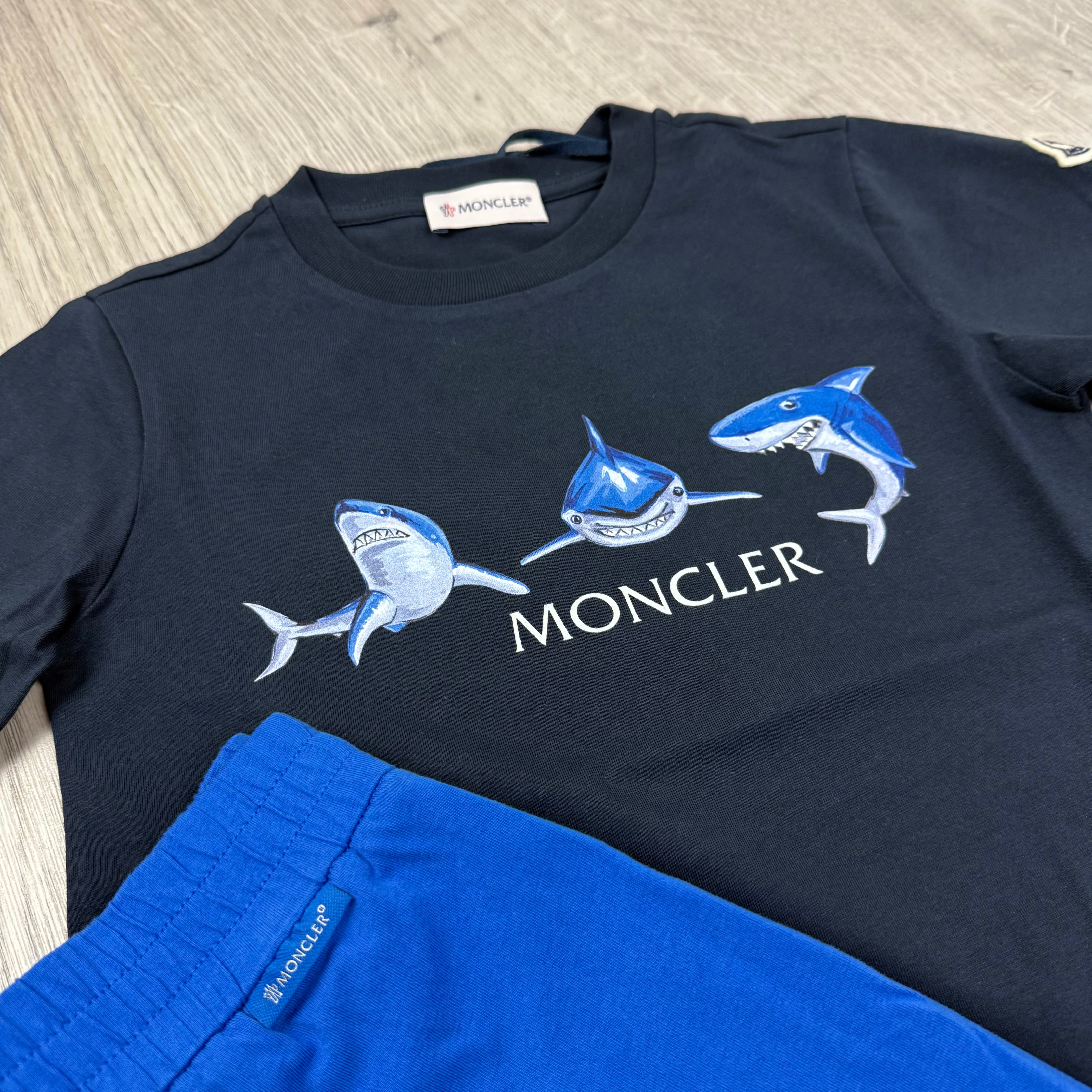 Moncler Junior Shark Set - Navy/Blue