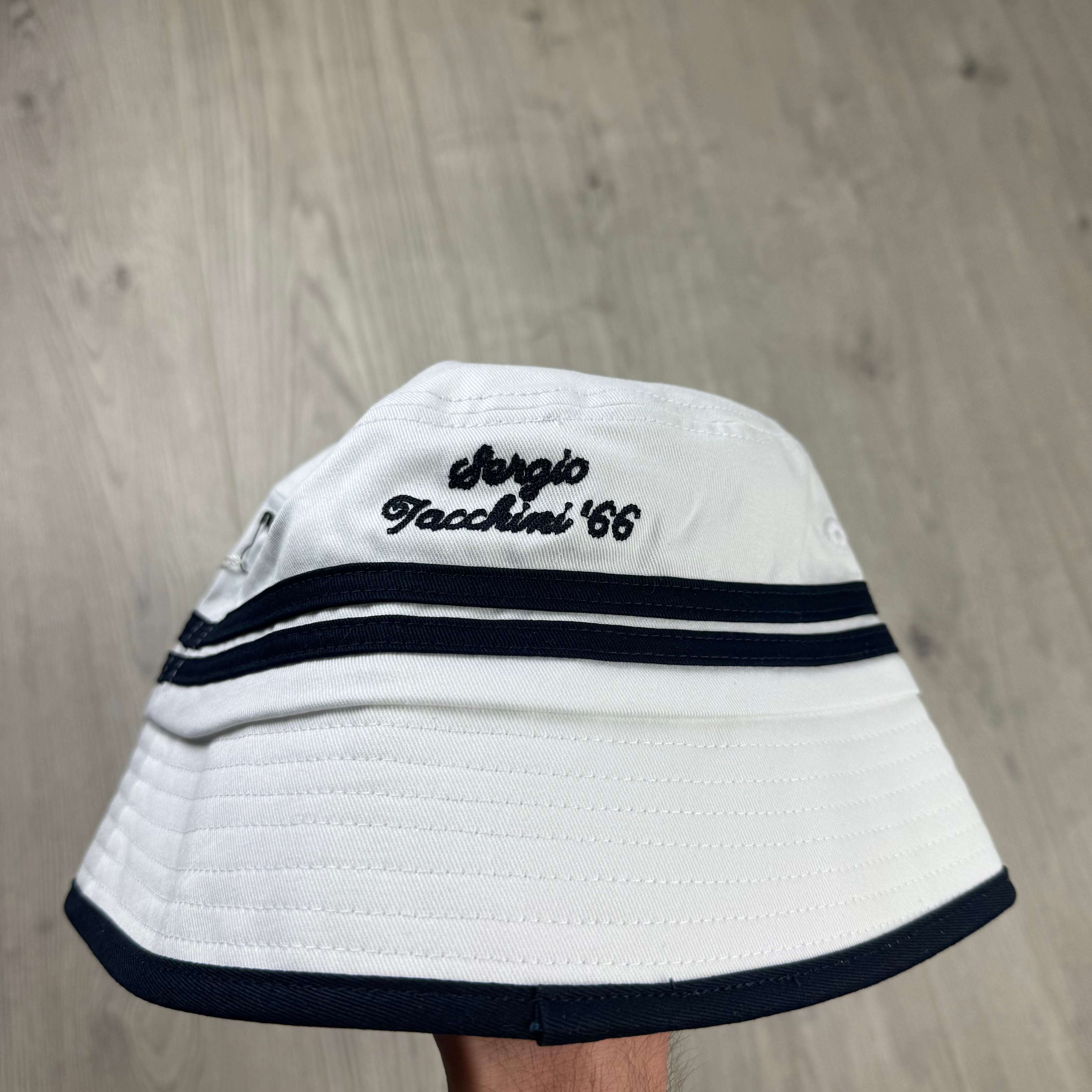 Sergio Tacchini 'Newton' Bucket Hat - White