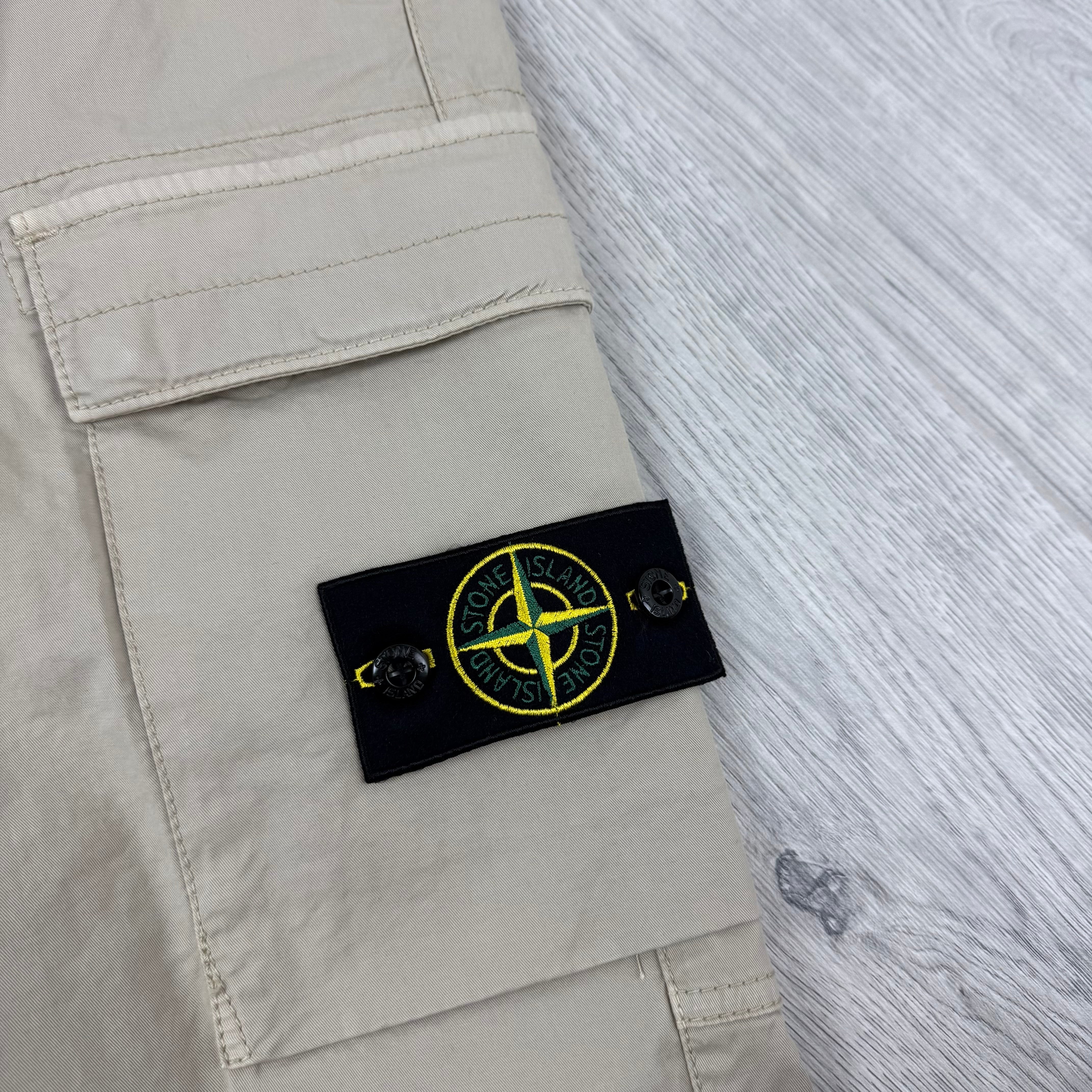 Stone Island Cargo Trousers - Desert
