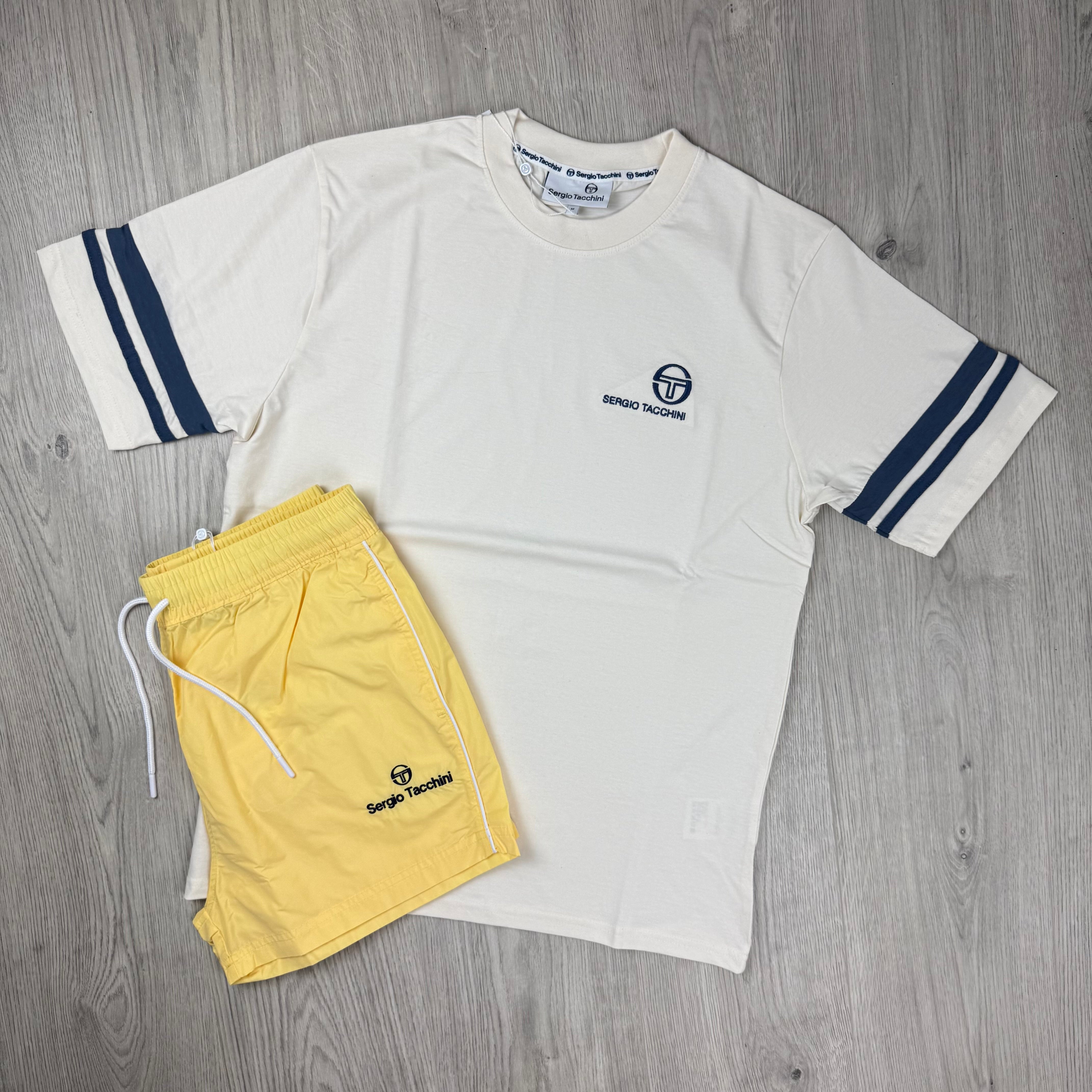 Sergio Tacchini Holiday Set - Gardenia/Popcorn