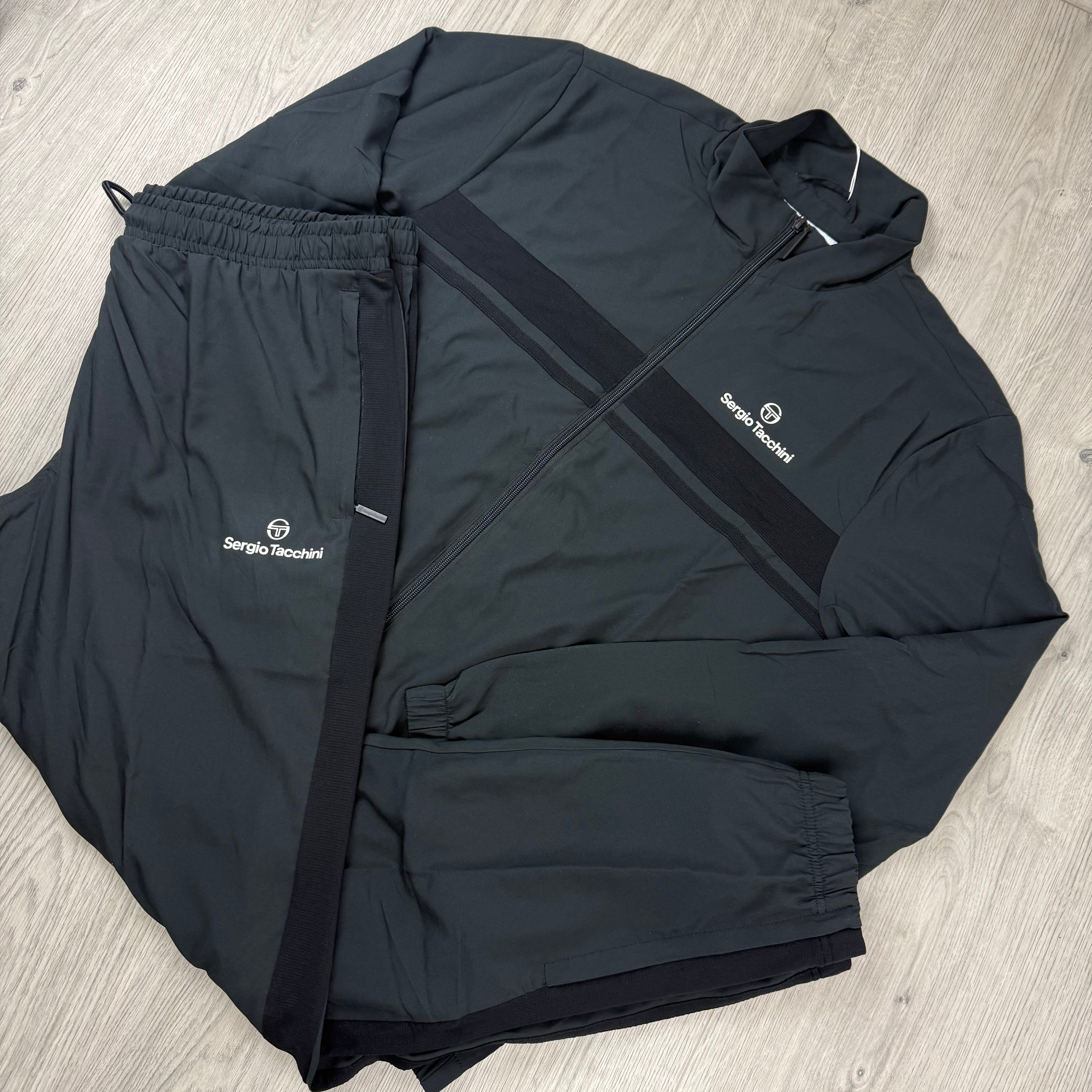 Sergio Tacchini 'Specchio 024' Tracksuit - Black