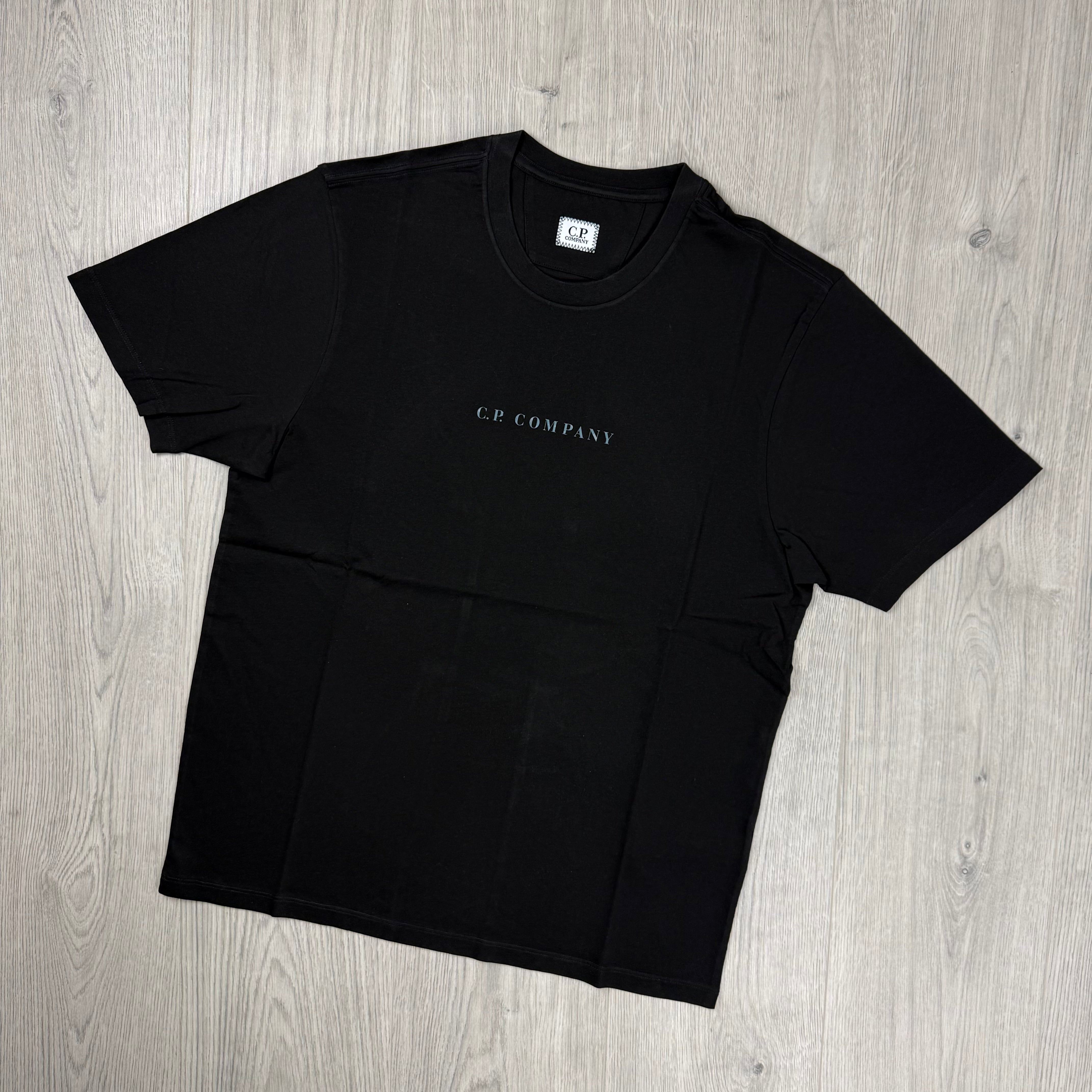 CP Company Printed T-Shirt - Black